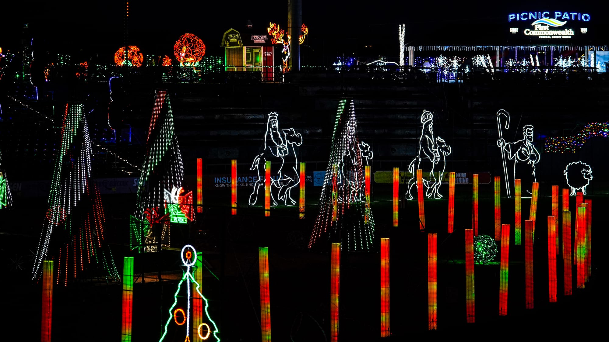 The Lehigh Valley IronPigs are hosting Illumination, a display of brilliant lights throughout Coca-Cola Park as they start th