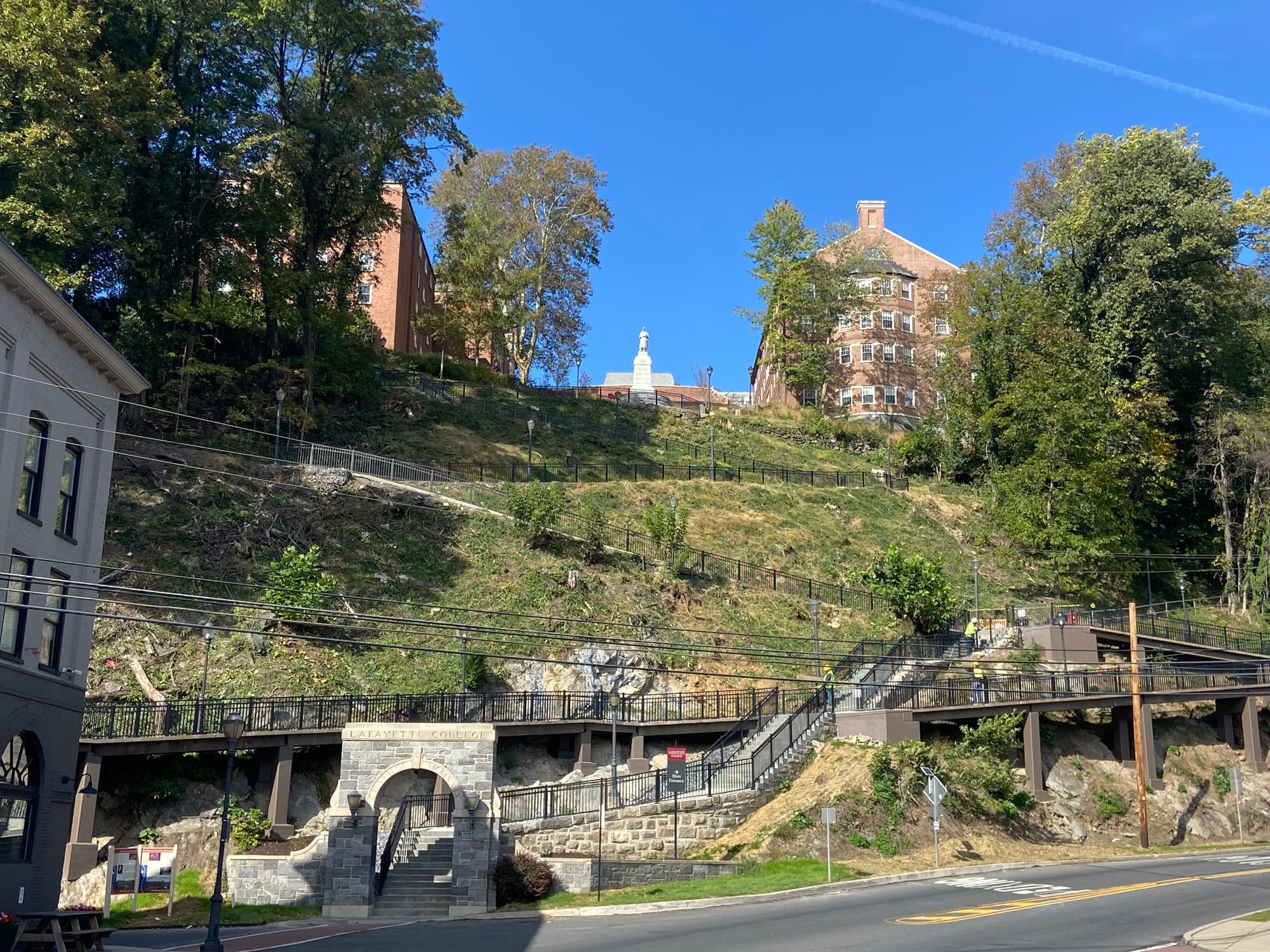 After clearing more than 40 trees and a slew of shrubs, the project violated the city’s steep slope conservation ordinance, w