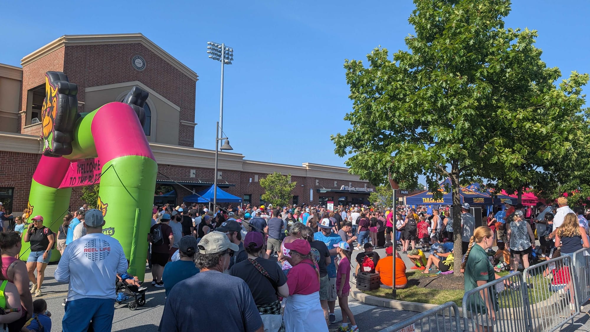 The Party Animals faced the Texas Tailgaters at Coca-Cola Park on Saturday, July 5, 2025.