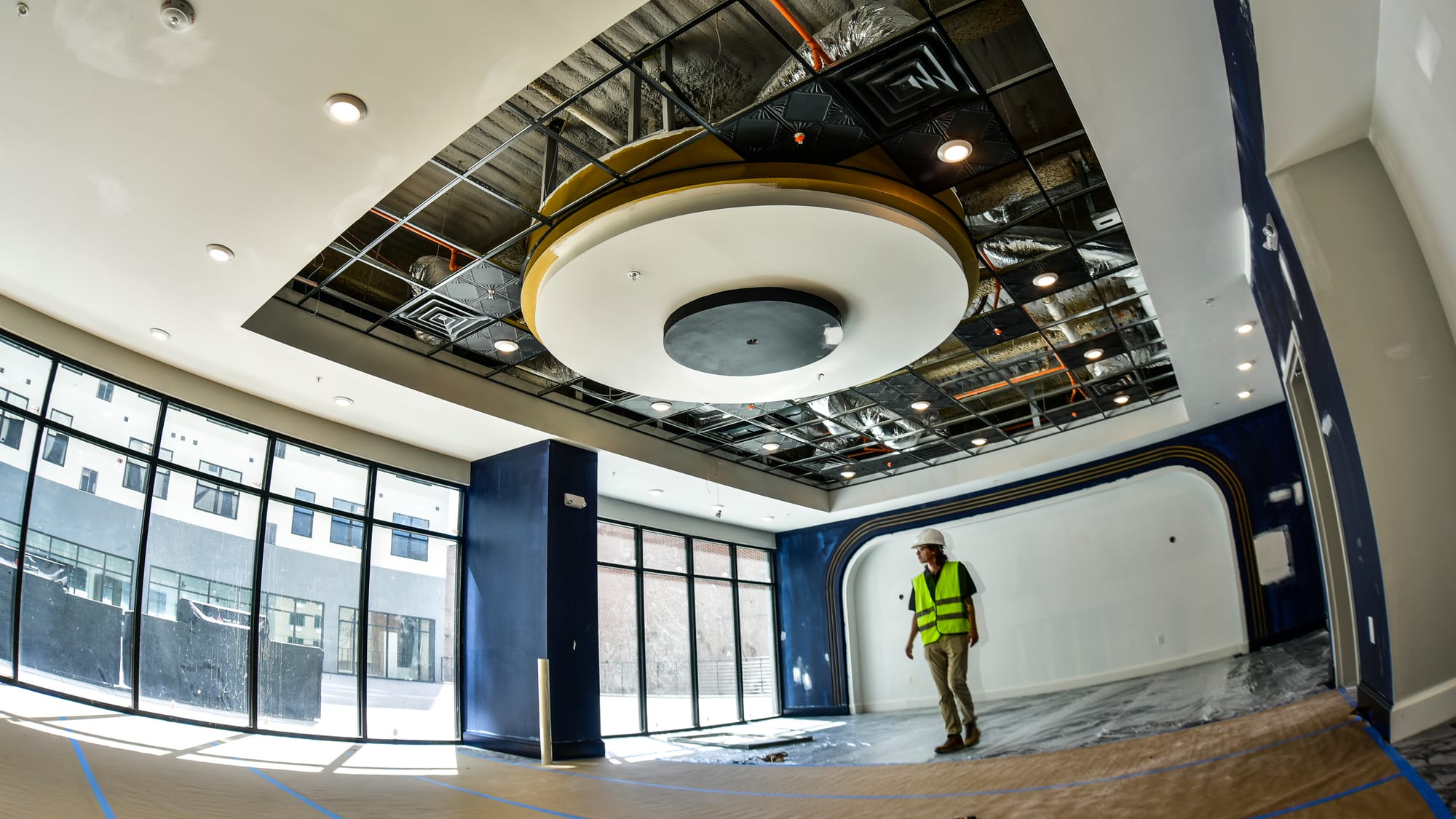This is the residents' theater at the Dream Boyd Theatre project on West Broad Street in Bethlehem on Tuesday, September 10, 