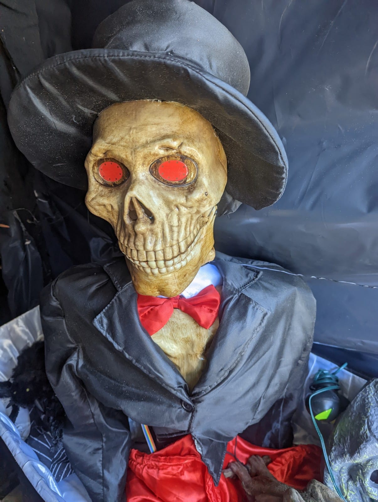 "Zombies Take Over the Hospital" is theme of this year's haunted garage at 3817 Timothy Lane in Bethlehem Township.