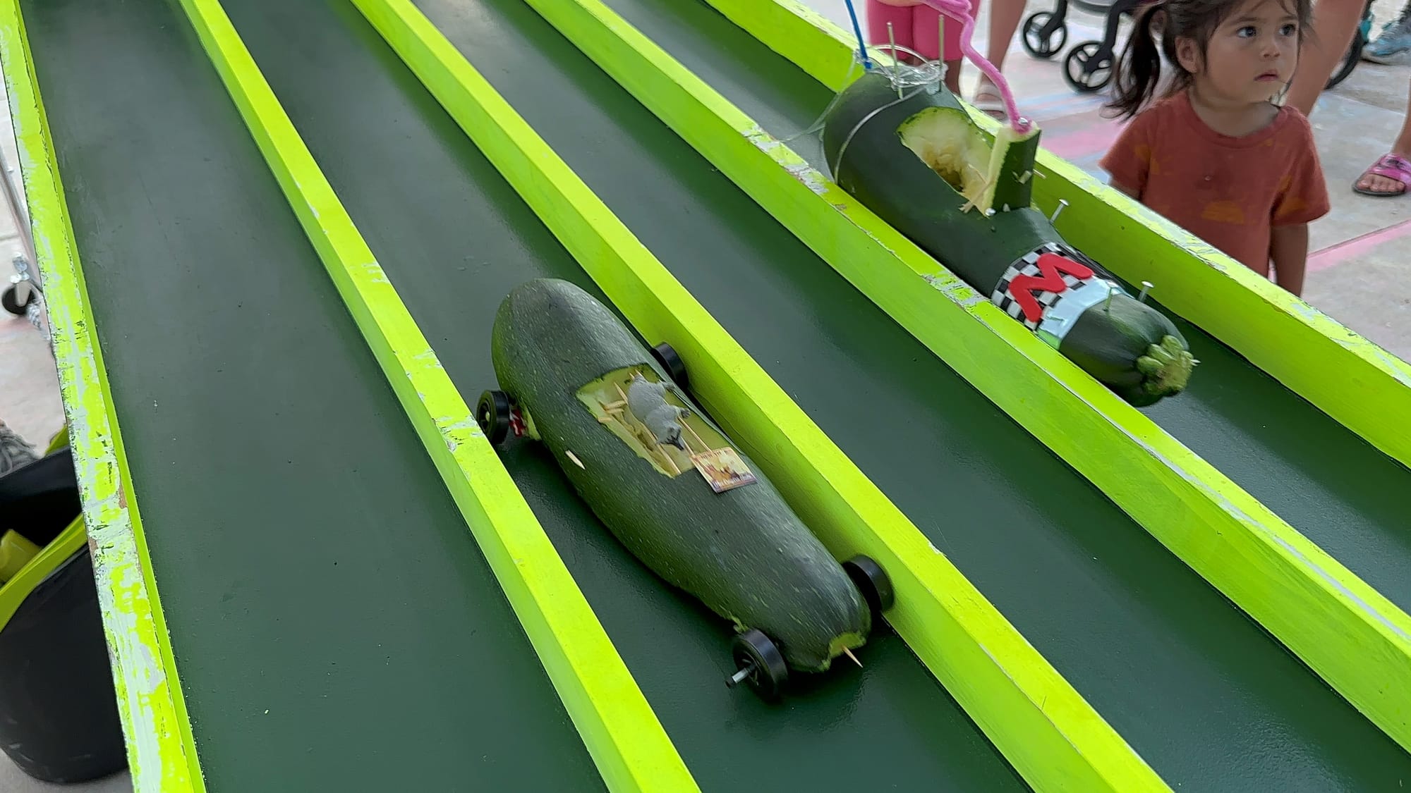 Easton's 17th annual Zucchini 500 featured some fierce competition from dozens of competitors, all of whom exercised creativi