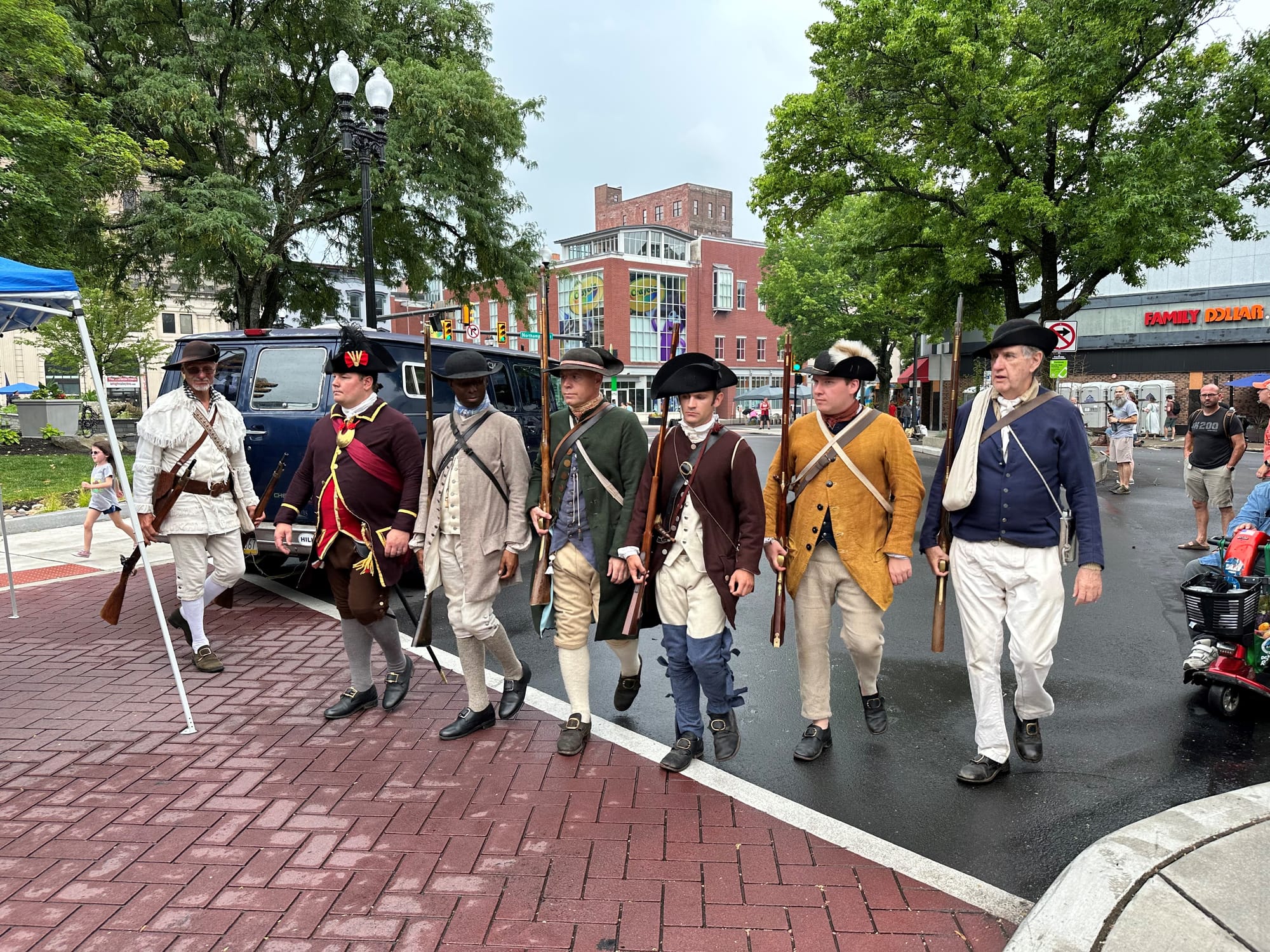 Easton celebrates Heritage Day with a reading of the Declaration of Independence, in addition to other fun events.