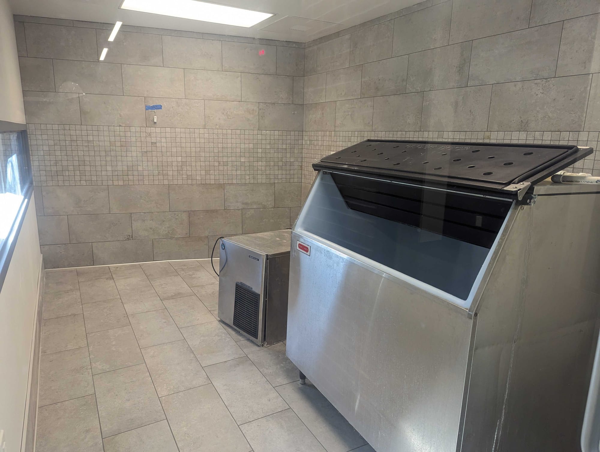 Hydro therapy room at Coca-Cola Park.