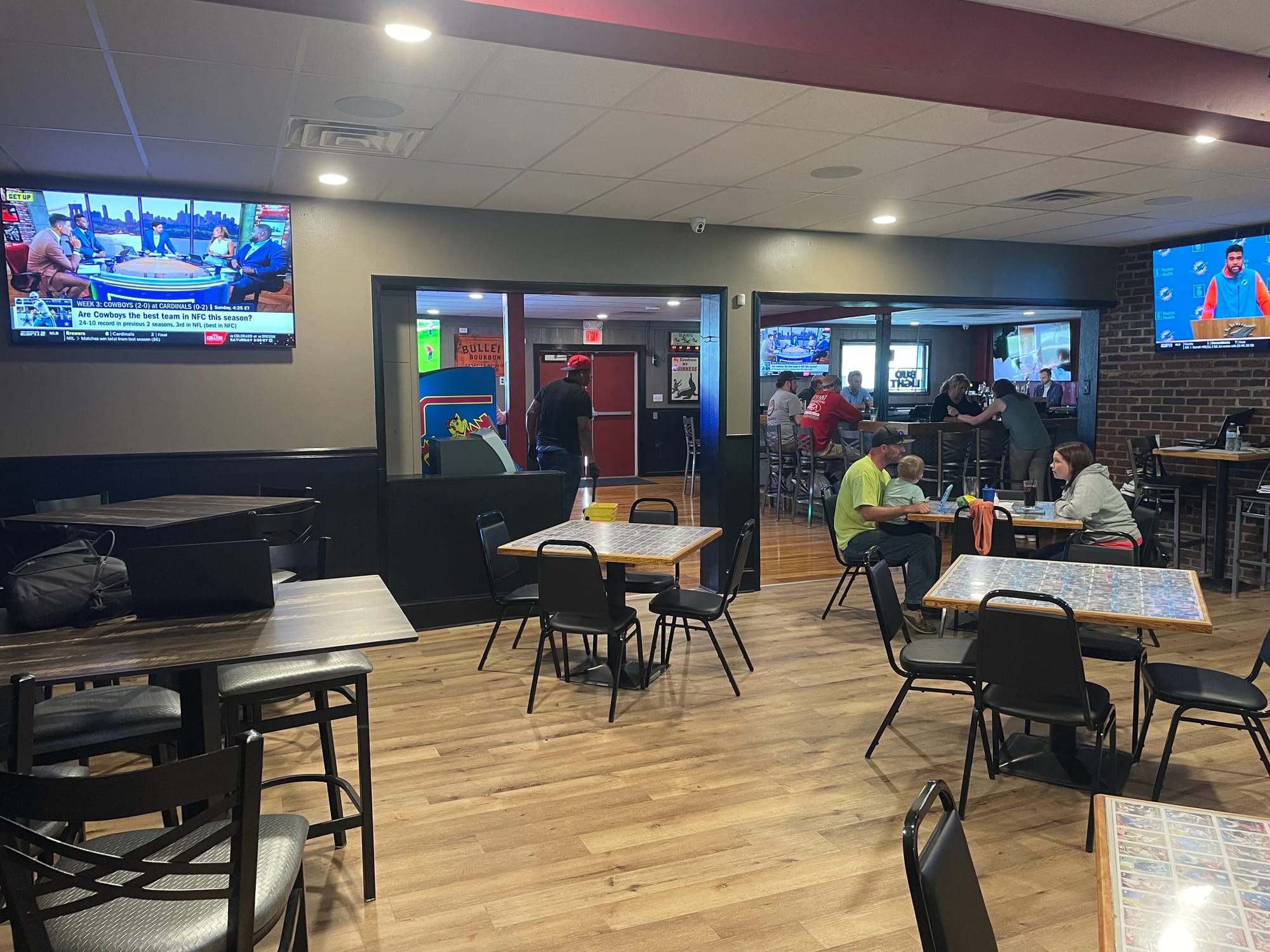 The Coop is officially open. Formerly Fat Jacks', ownership changed hands.