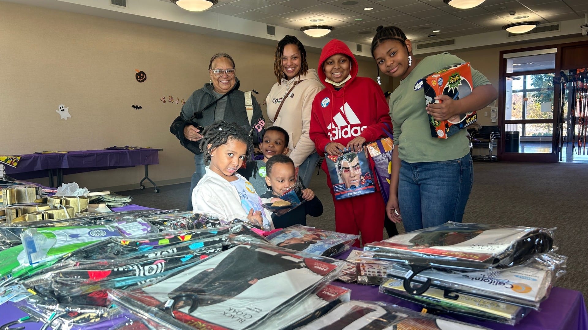 Lehigh Valley Health Network teamed up with Spirit Halloween for their annual Halloween party. More than 200 children came to