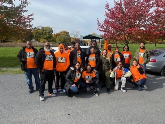 Promise Corps group meets to show what they've accomplished at Back River Sanctuary.