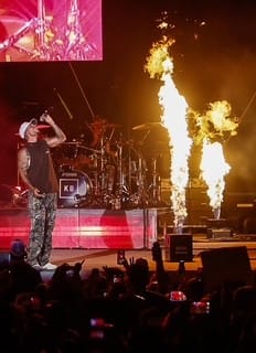 Country singer Kane Brown headlined Allentown Fair's grandstand on Friday, Aug. 29.