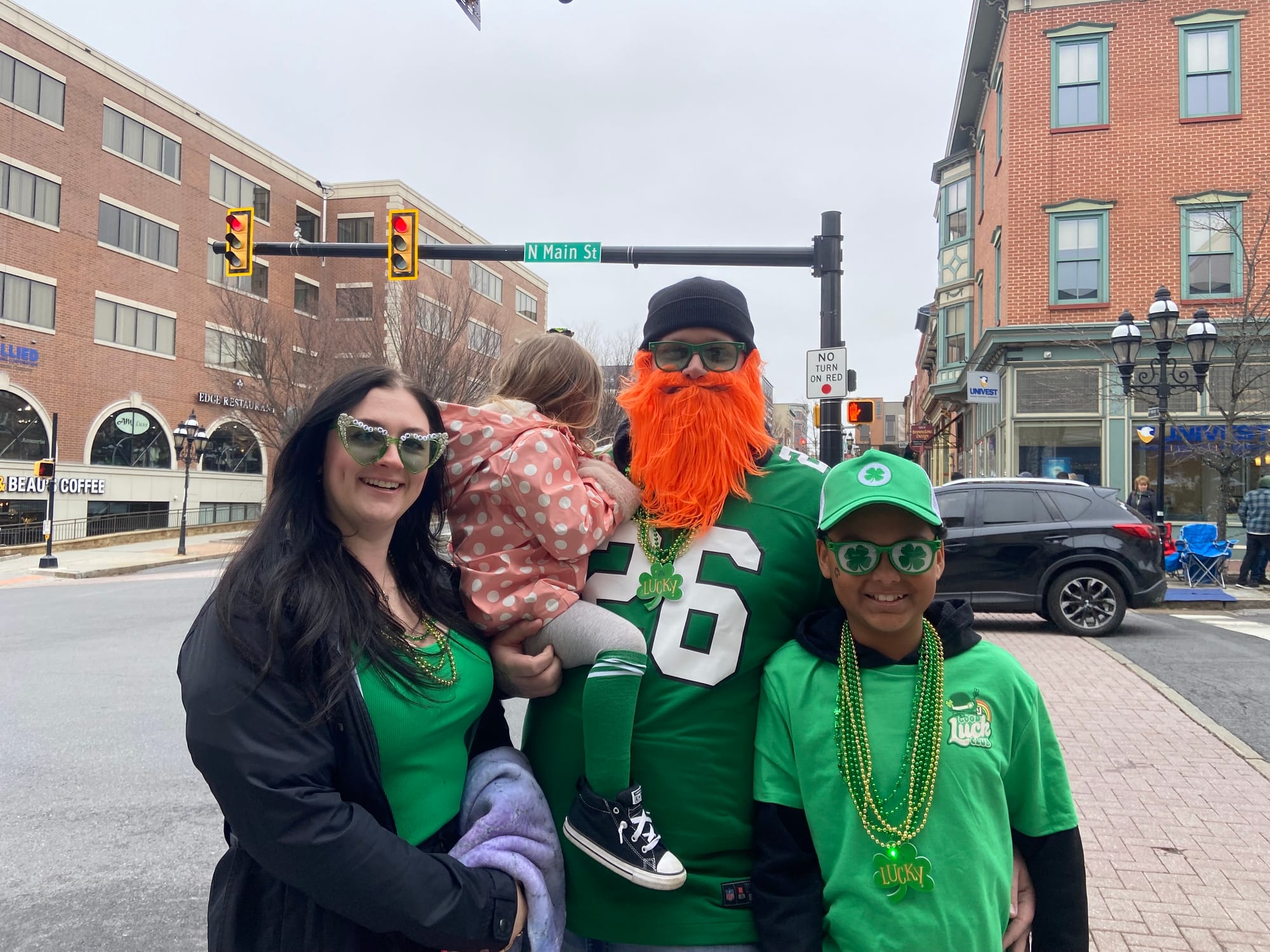 The Parade of Shamrocks, hosted by Celtic Cultural Alliance, kicked off at 1 p.m. Saturday, winding its way through the city’