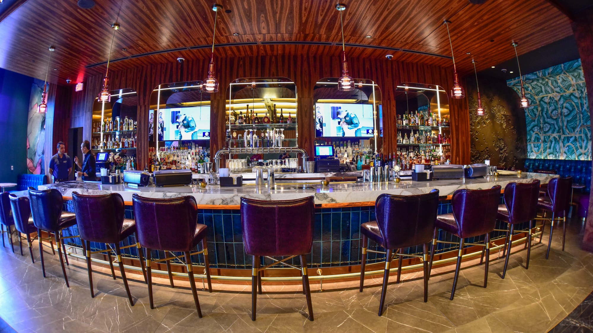 Mixx Lounge at Wind Creek at the opening Thursday. Wind Creek Hotel and Resort, Bethlehem, shows off $160 million dollar expa