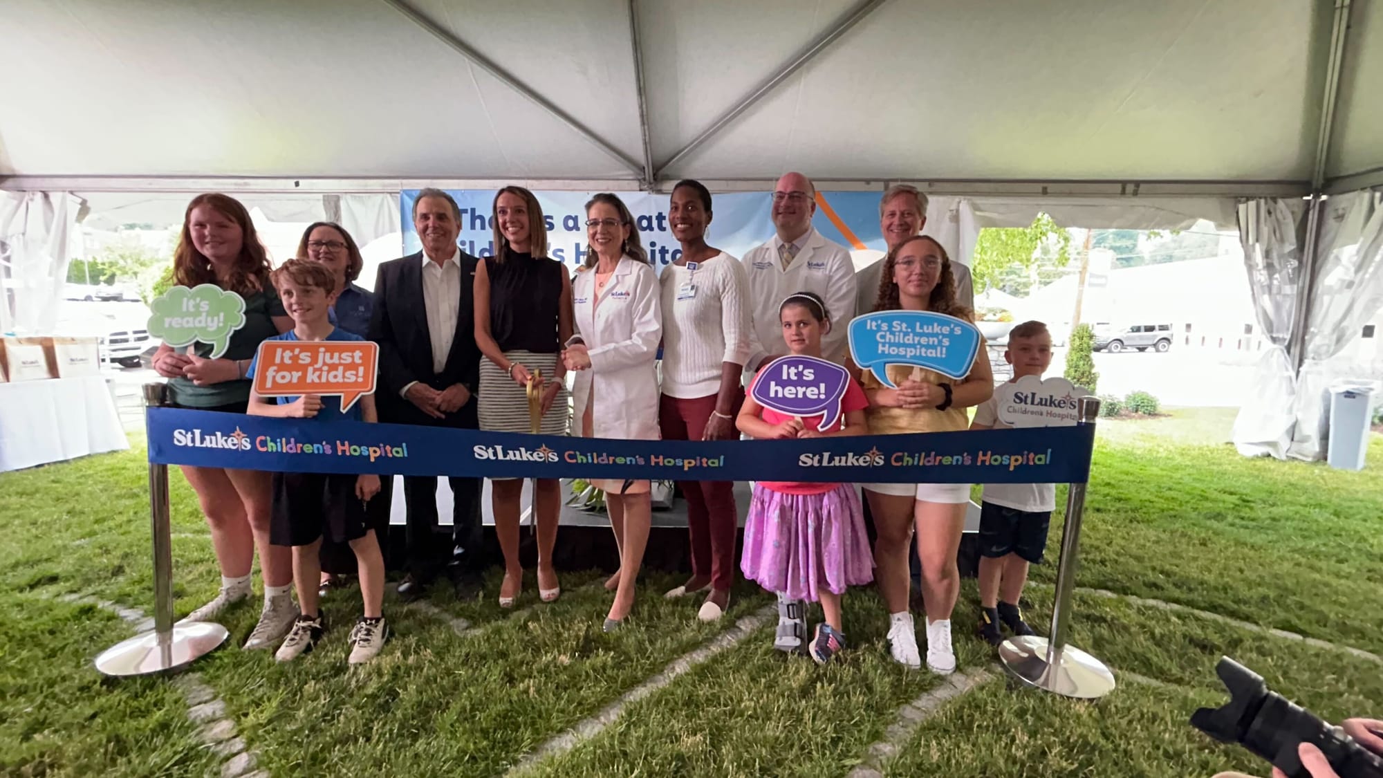 St. Luke's focus on pediatrics included the opening of the St. Luke’s Pediatric Specialty Center in Upper Saucon Township. (B