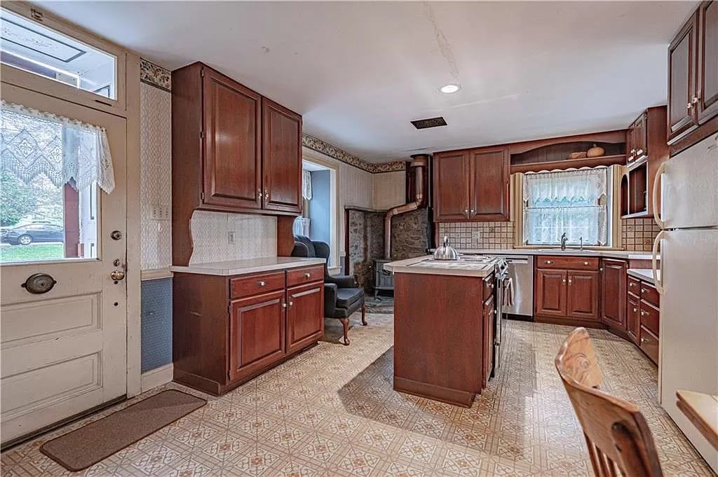 An 1800s farmhouse up for sale in the township has caught the eye of prospective buyers, and the internet.