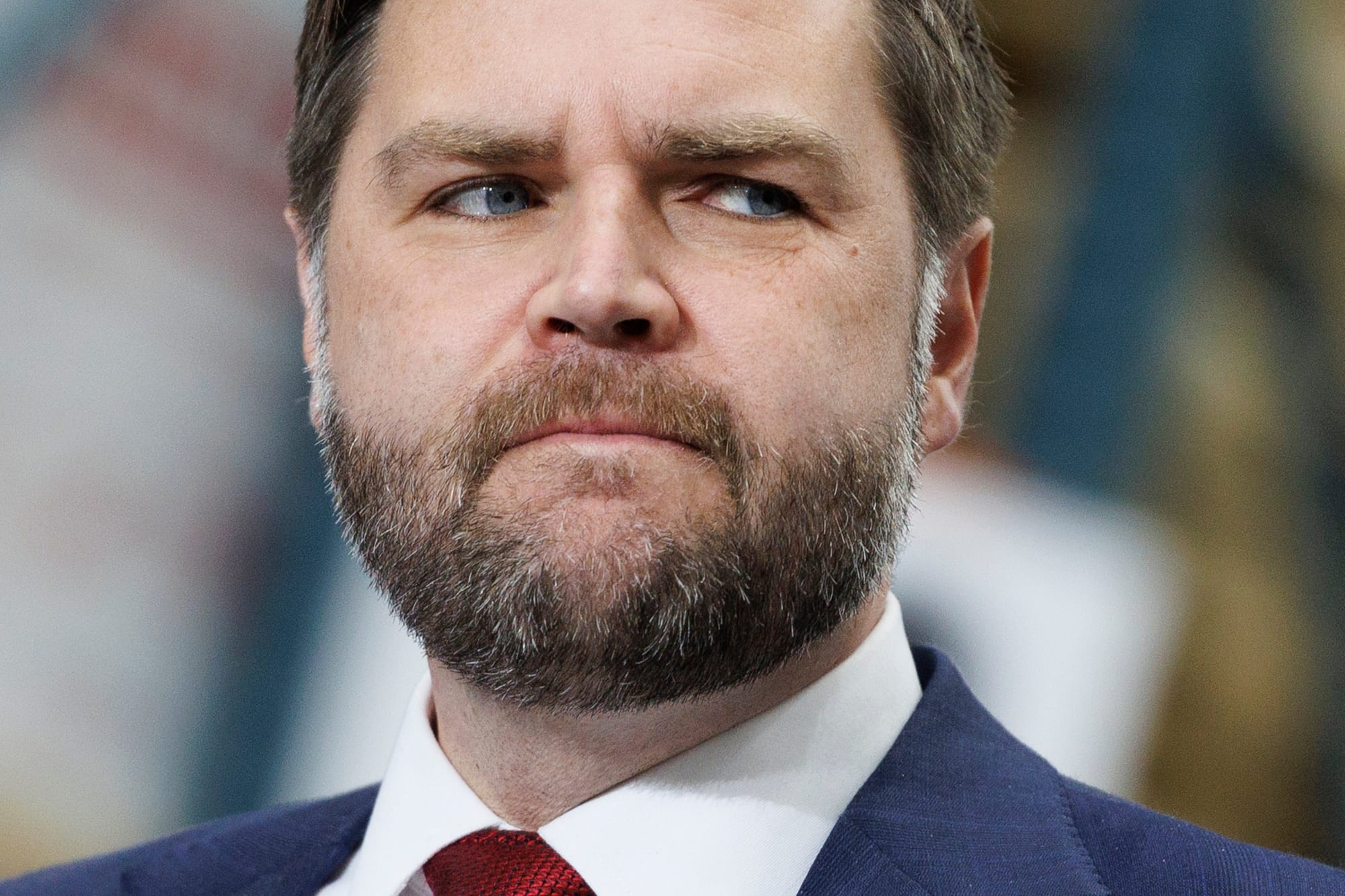 Vice President JD Vance delivers remarks at Uline Inc. in Alburtis on Tuesday, Dec. 16, 2025.