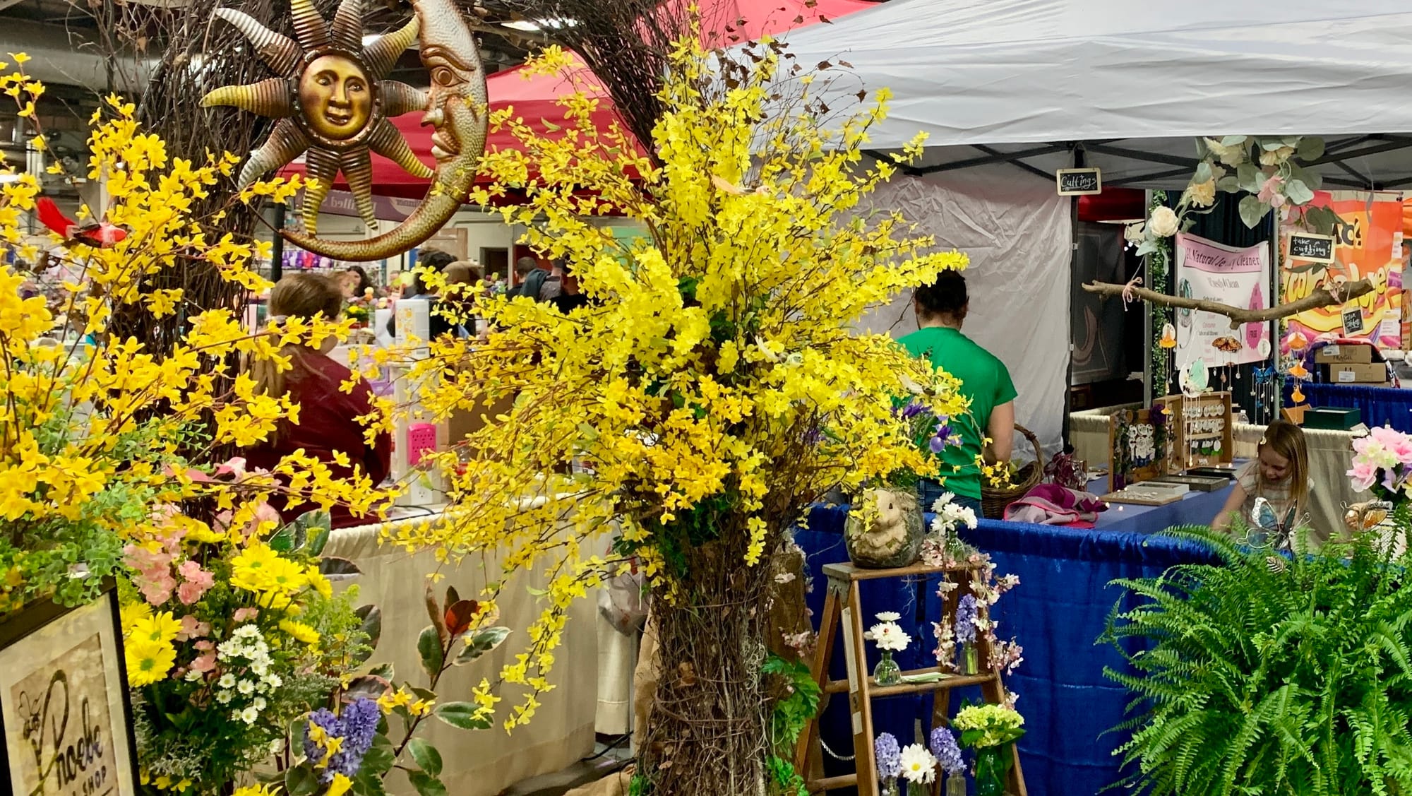 A display at the 2024 Lehigh Valley Flower & Garden Show.