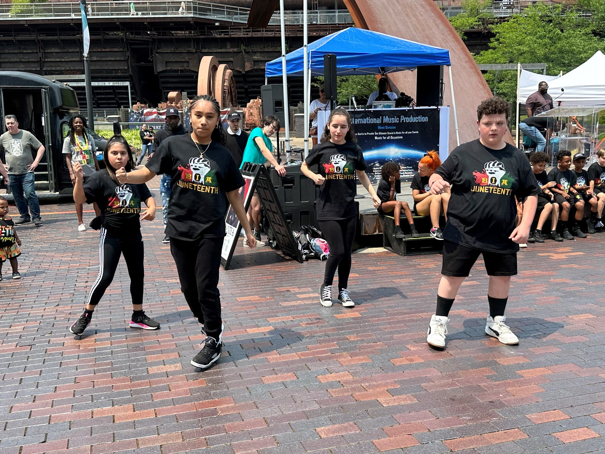 Juneteenth Lehigh Valley at the Steel Stacks featured incredible music and dance performances celebrating Black culture and h
