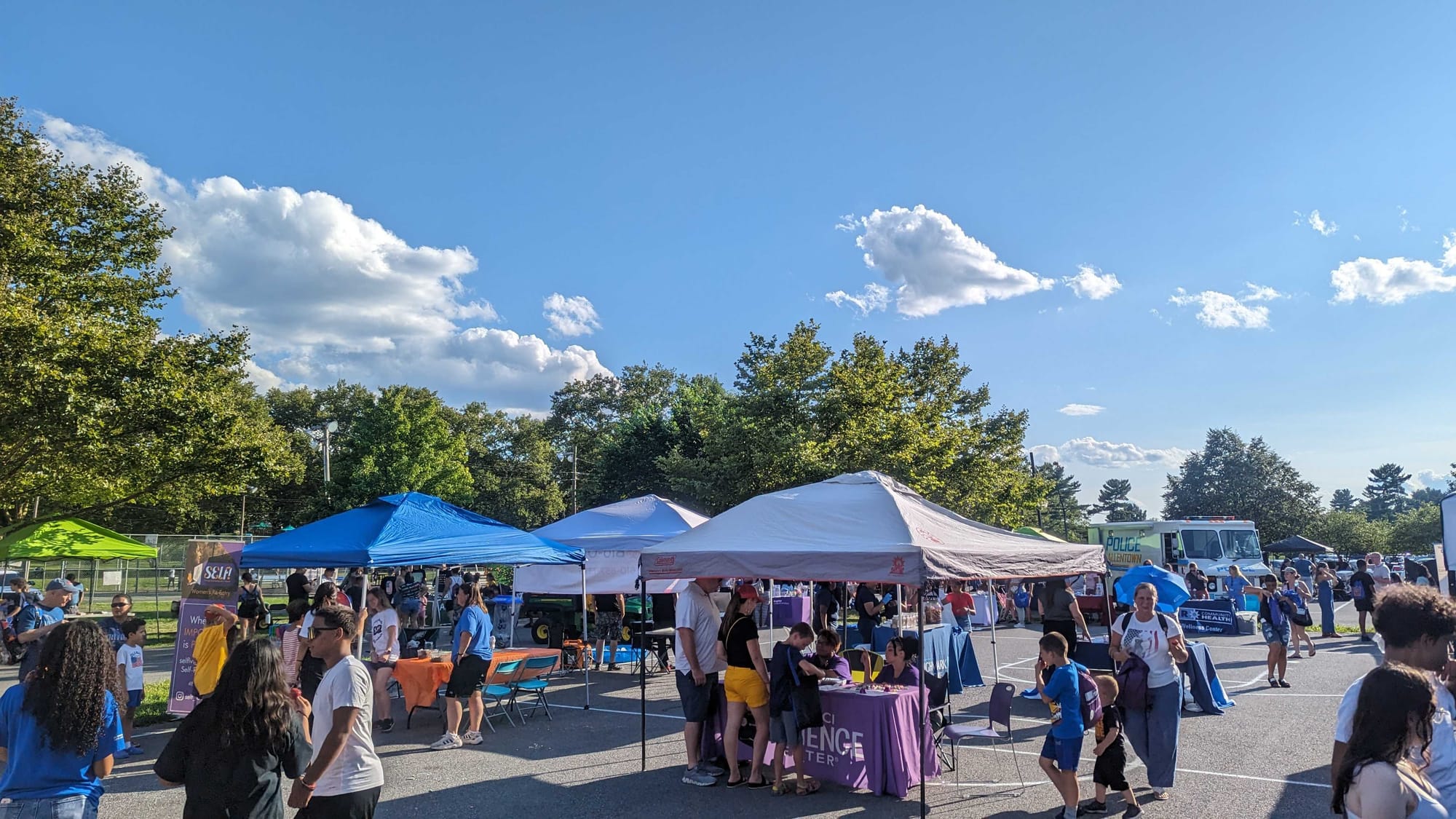 National Night Out at Cedar Beach Park in Allentown