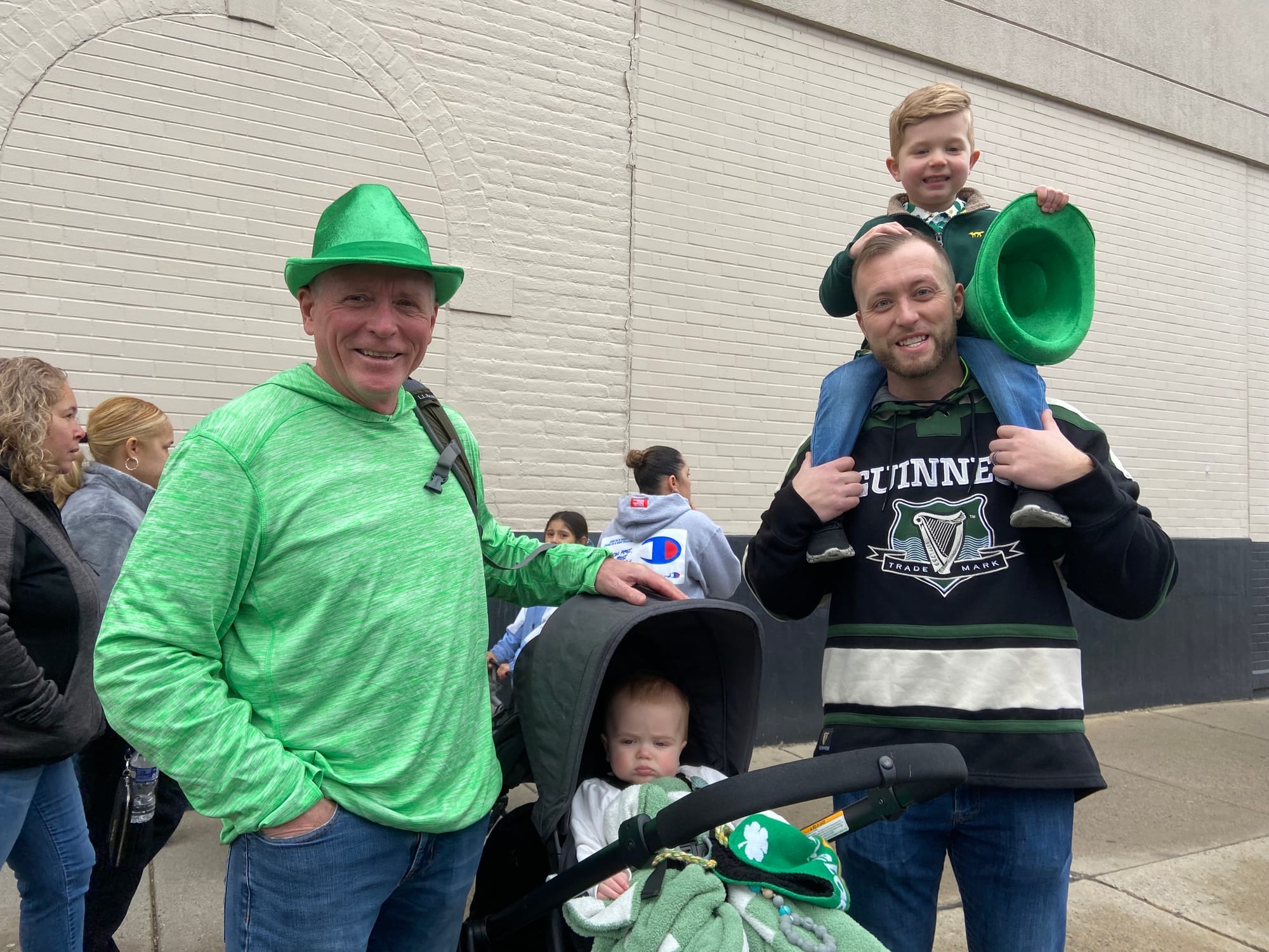 The Parade of Shamrocks, hosted by Celtic Cultural Alliance, kicked off at 1 p.m. Saturday, winding its way through the city’