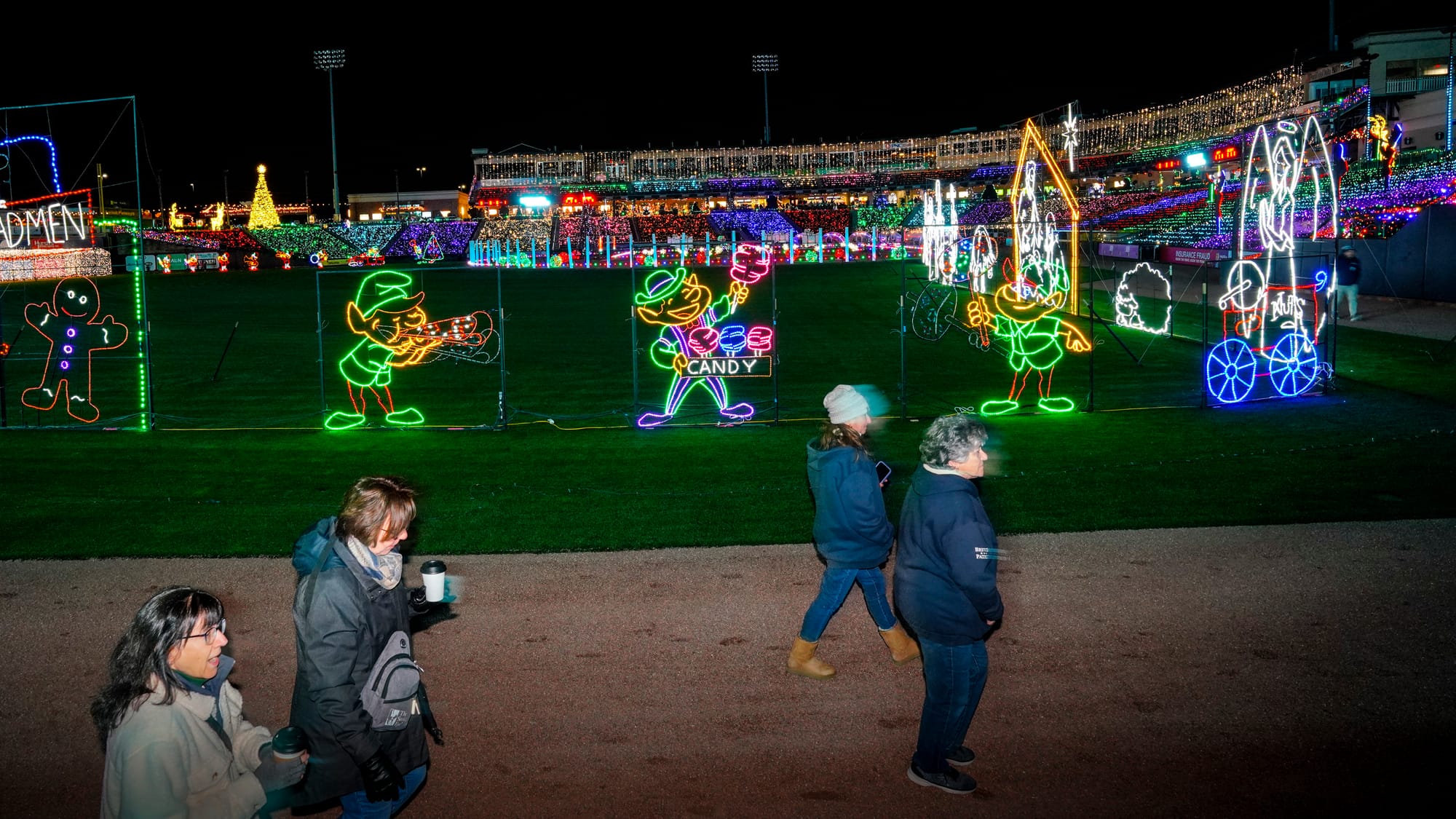 The Lehigh Valley IronPigs are hosting Illumination, a display of brilliant lights throughout Coca-Cola Park as they start th