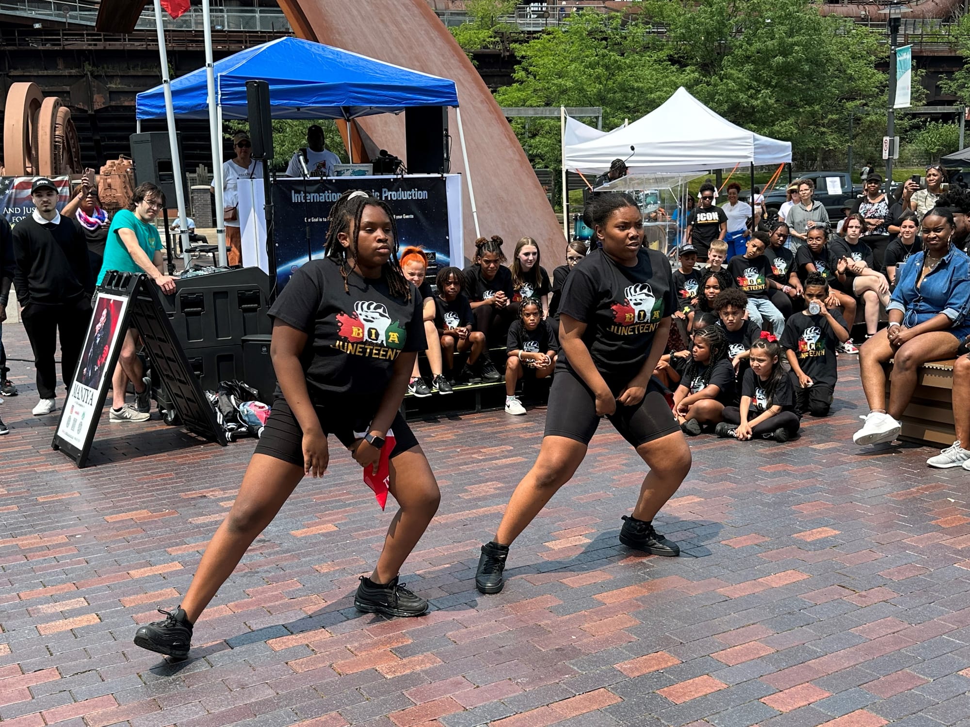 Juneteenth Lehigh Valley at the Steel Stacks featured incredible music and dance performances celebrating Black culture and h