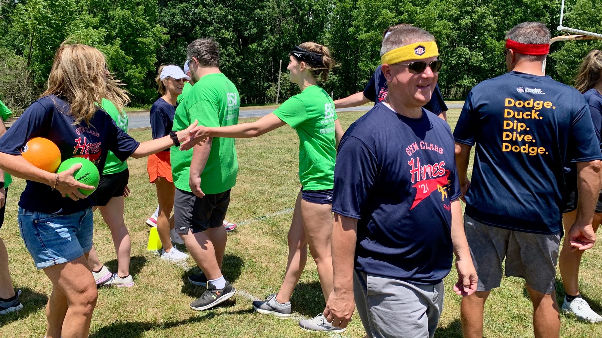 The first annual KidsPeace Dodgeball Tournament was held this Thursday.
