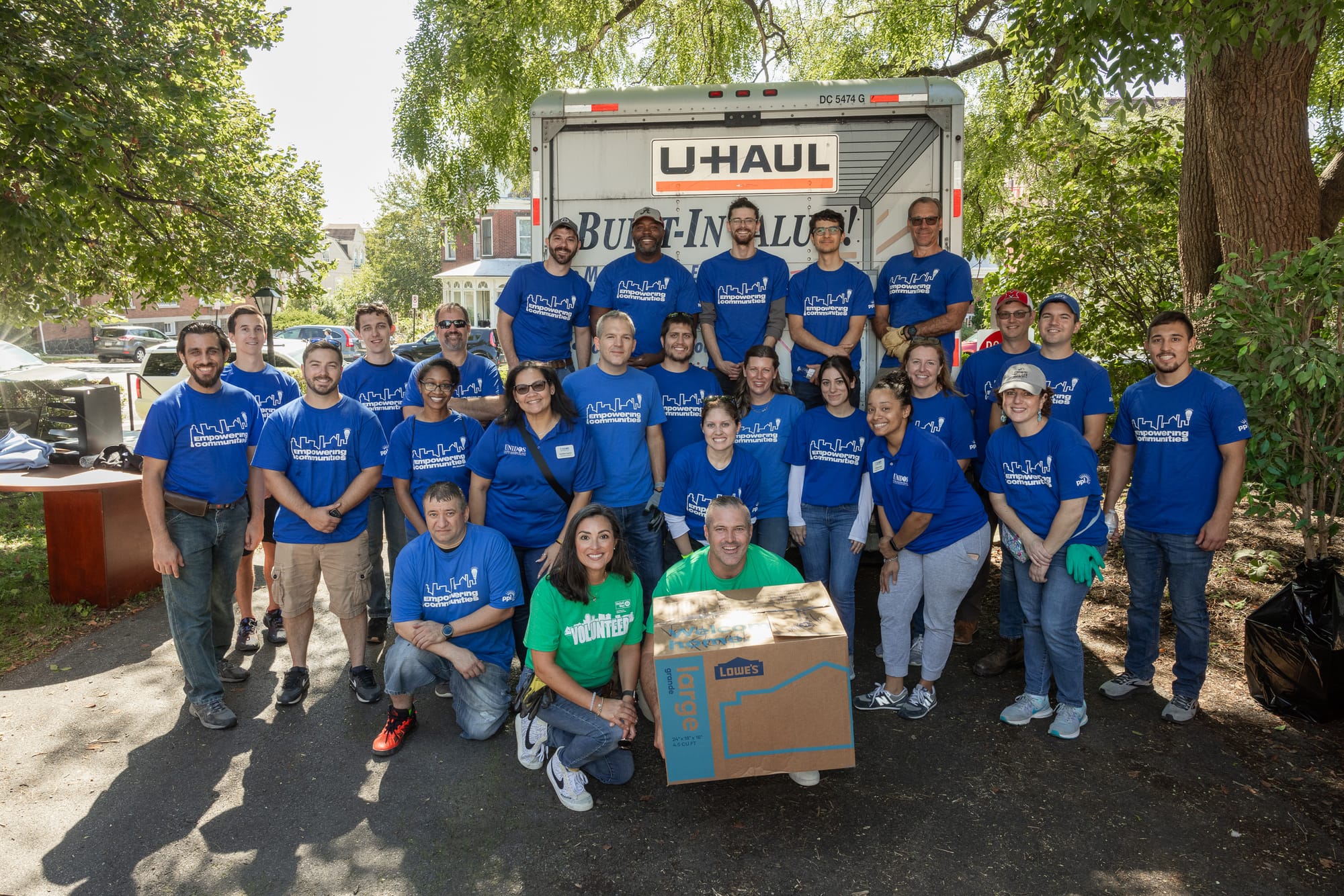 Volunteers were working during the United Way's 30th annual Day of Caring on Sept. 14, 2023.