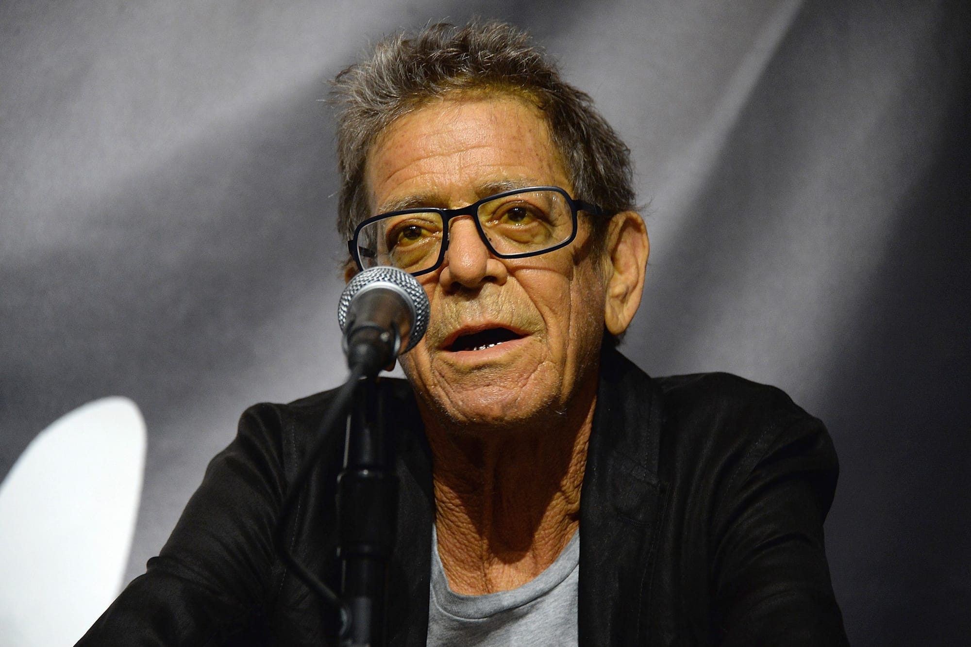 Reed attends an event for the photography book Transformer,