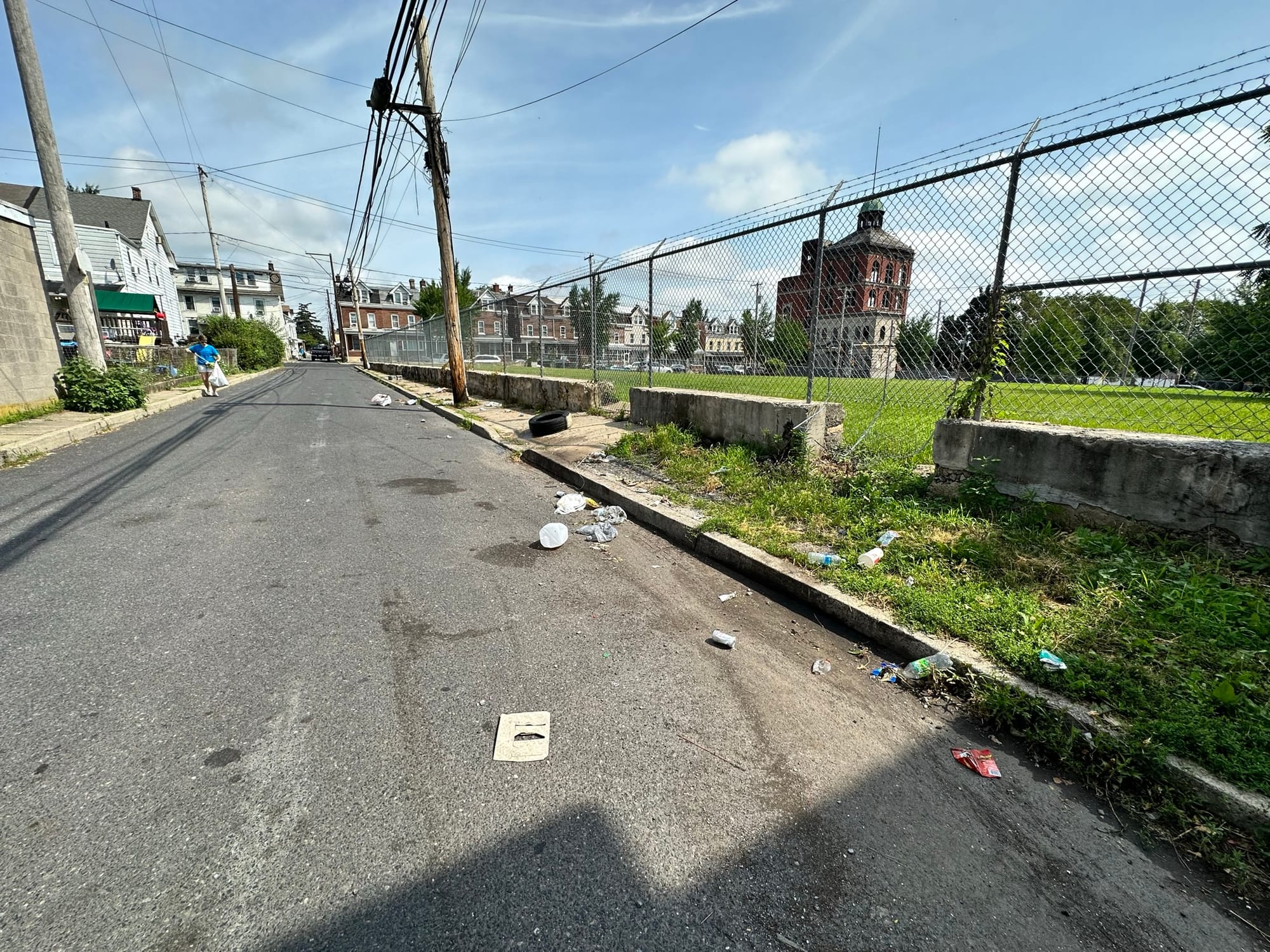 More than 50 bags of trash were collected from Allentown's streets Saturday as part of the Community and The Arts Clean Up.