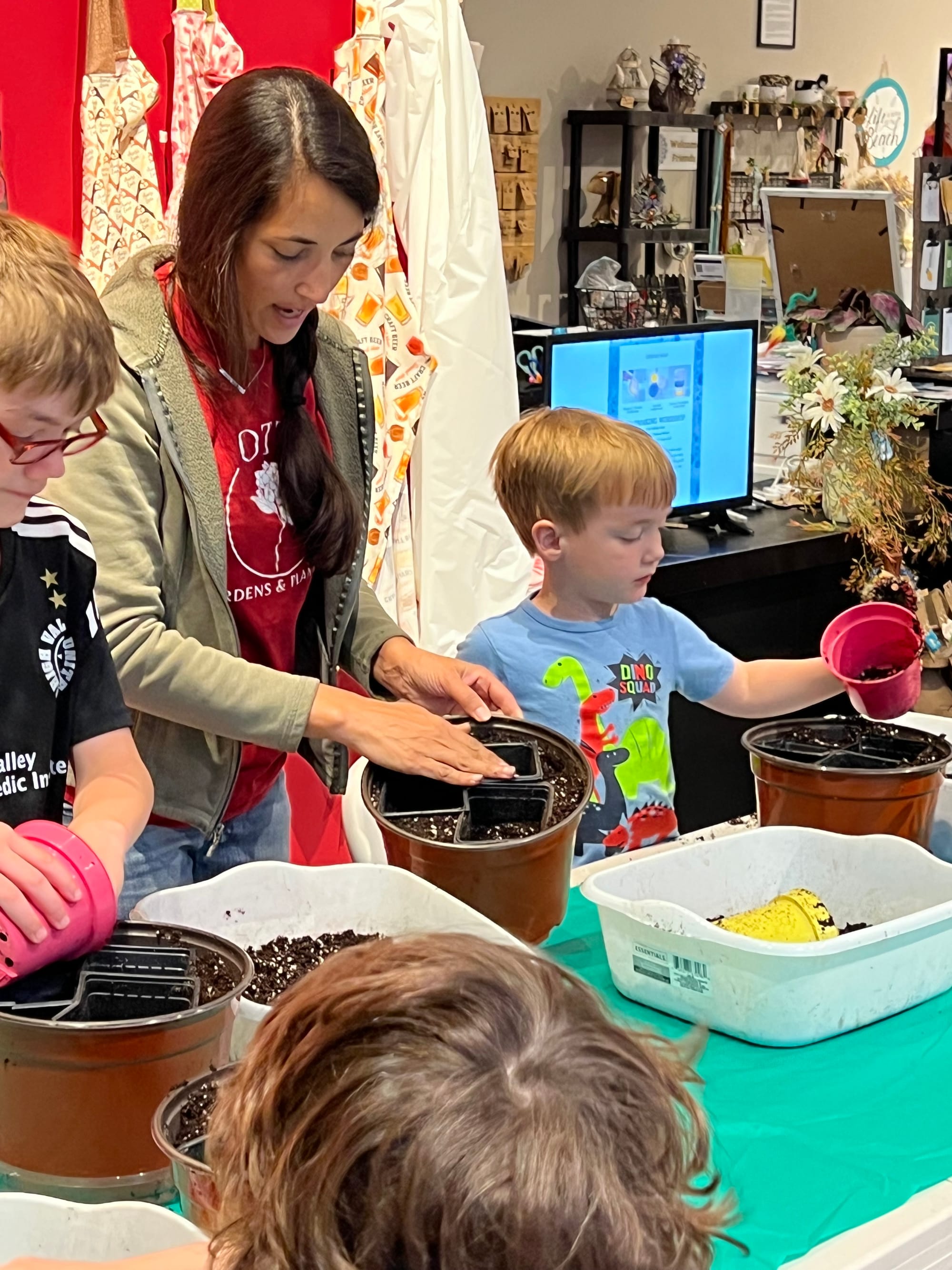 The hourlong "Breathe Easy" Lunchtime Plant Therapy workshops are happening in Allentown.