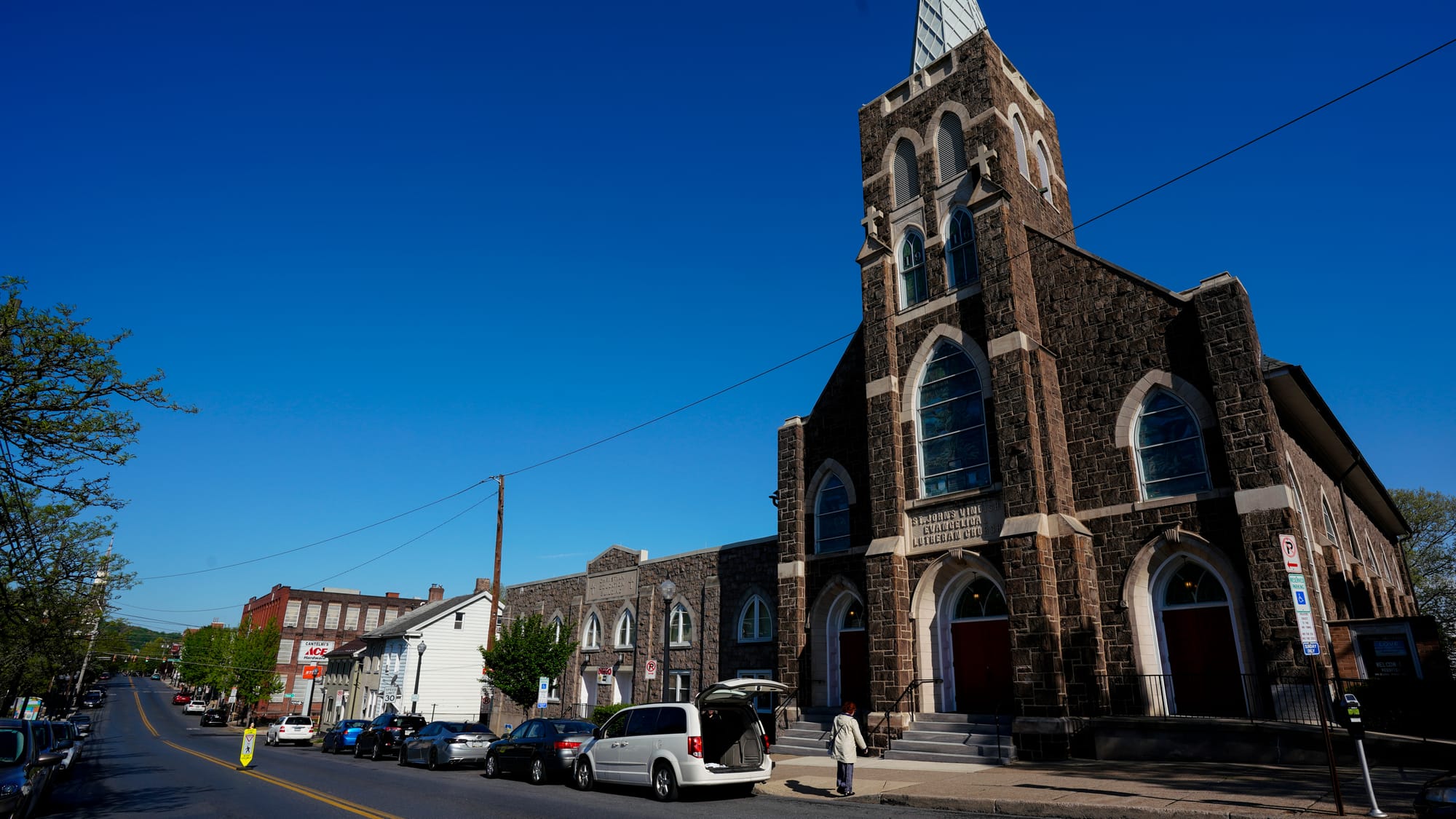 A Thanksgiving and Leave-Taking service was held at St. John's Windish Evangelical Lutheran Church in Bethlehem Sunday, April