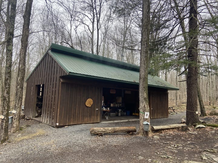 Educators guided visitors through the history of maple syrup production at the Monroe County Conservation District’s Singing 