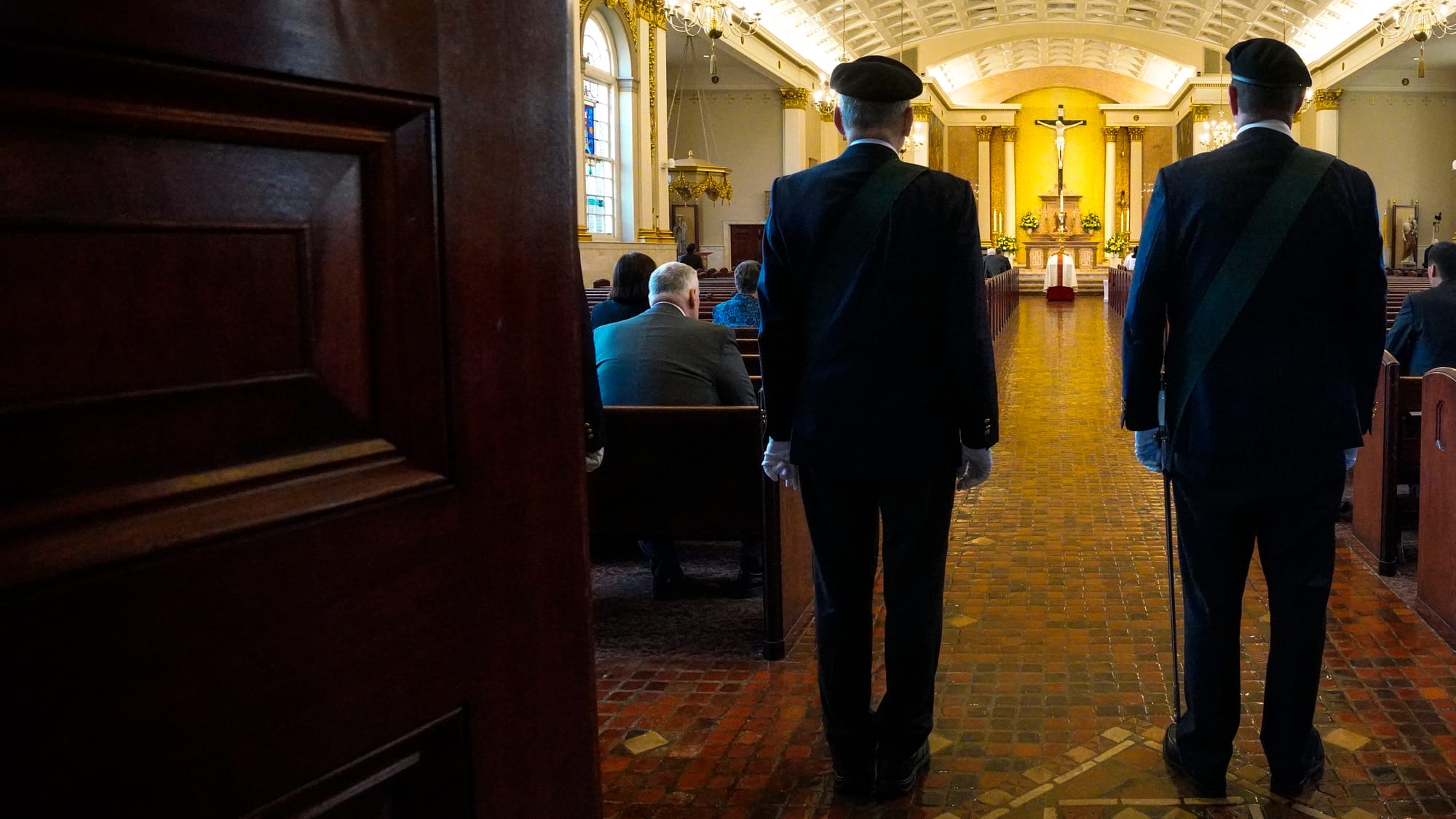 Ceremonies of Reception of the Body and Visitation for The Most Reverend Edward Peter Cullen, D.D., third Bishop of Allentown