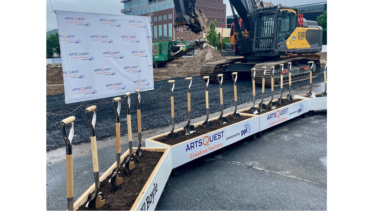 ArtsQuest and community partners break ground for new Creative Factory powered by PPL -- Re-Imagine That!