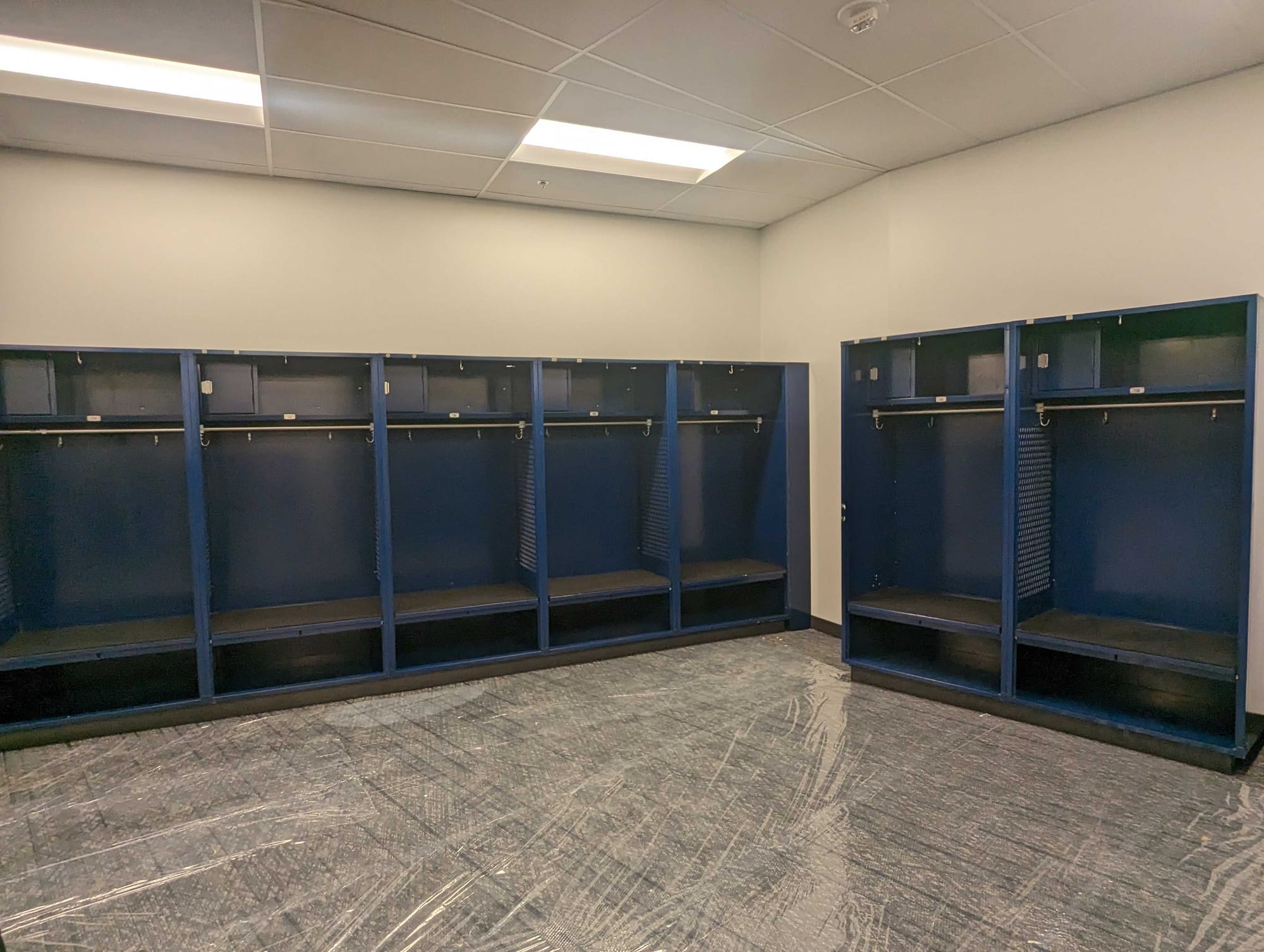 The new visitors' clubhouse at Coca-Cola Park.