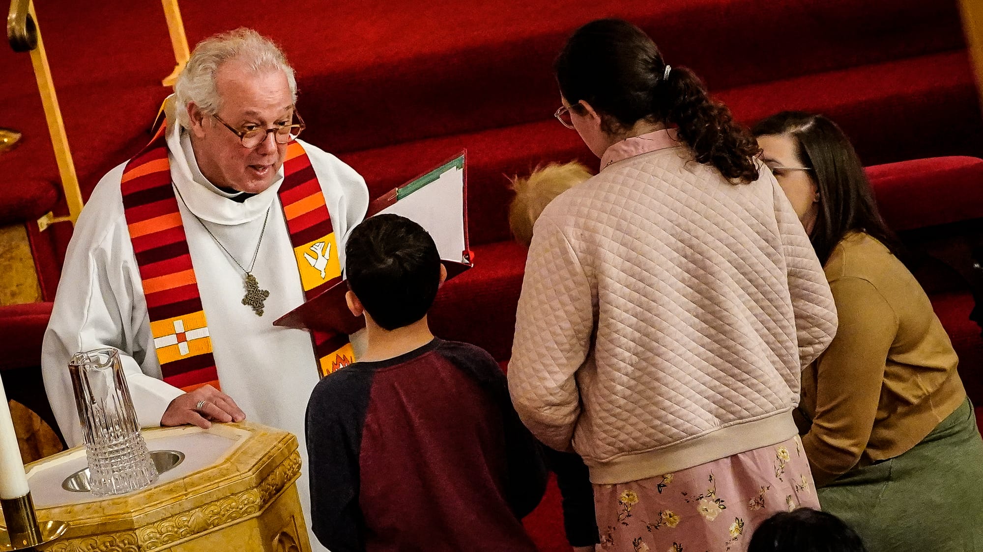 A Thanksgiving and Leave-Taking service was held at St. John's Windish Evangelical Lutheran Church in Bethlehem Sunday, April