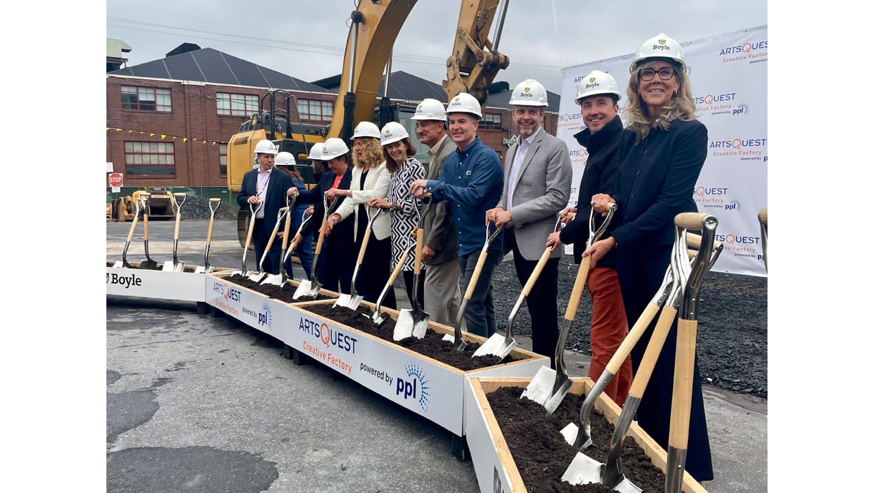 ArtsQuest and community partners break ground for new Creative Factory powered by PPL -- Re-Imagine That!