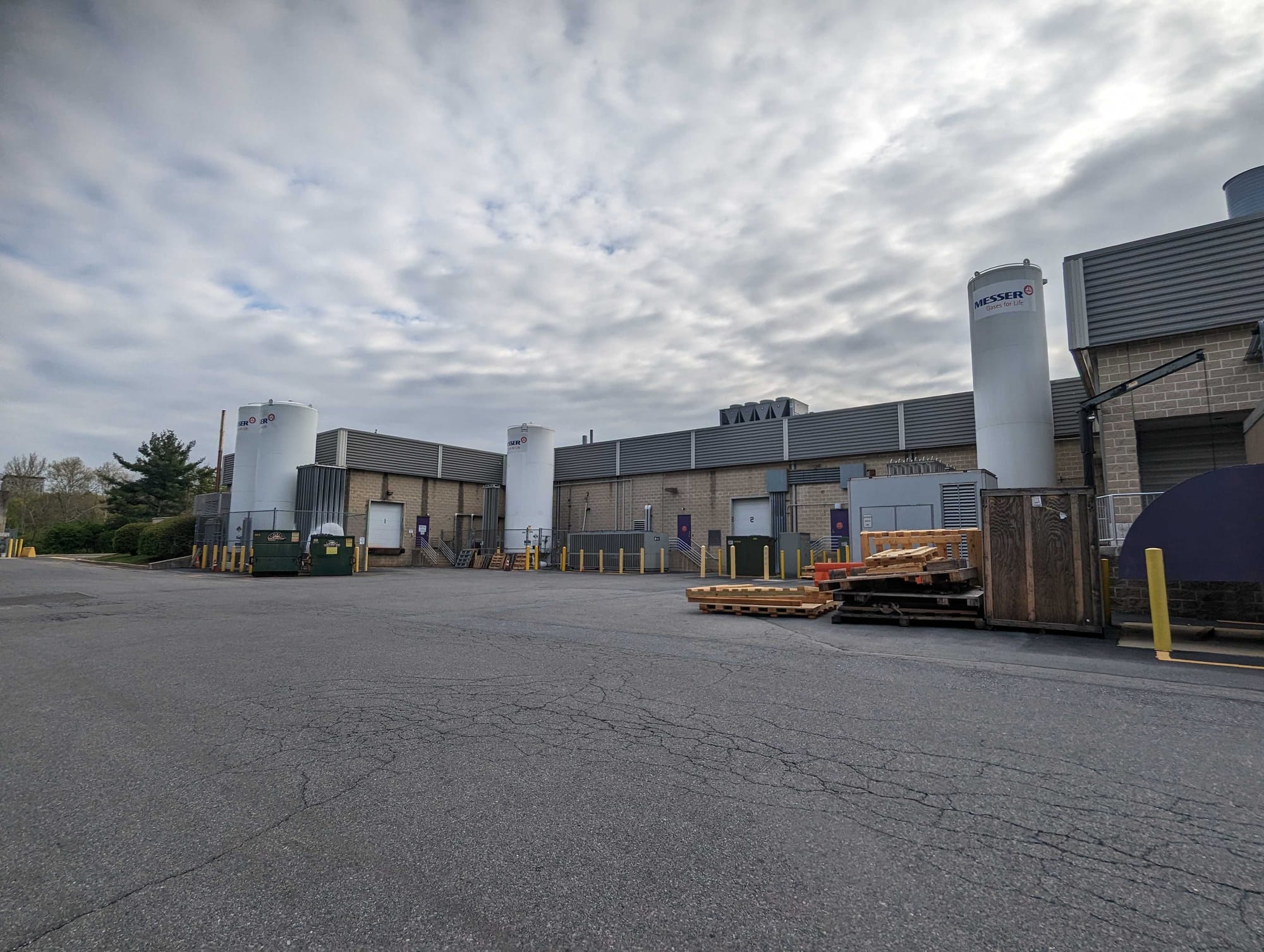 The four-acre site at 119 Technology Drive in Bethlehem. The site is occupied by IQE, a U.K.-based global supplier of semicon