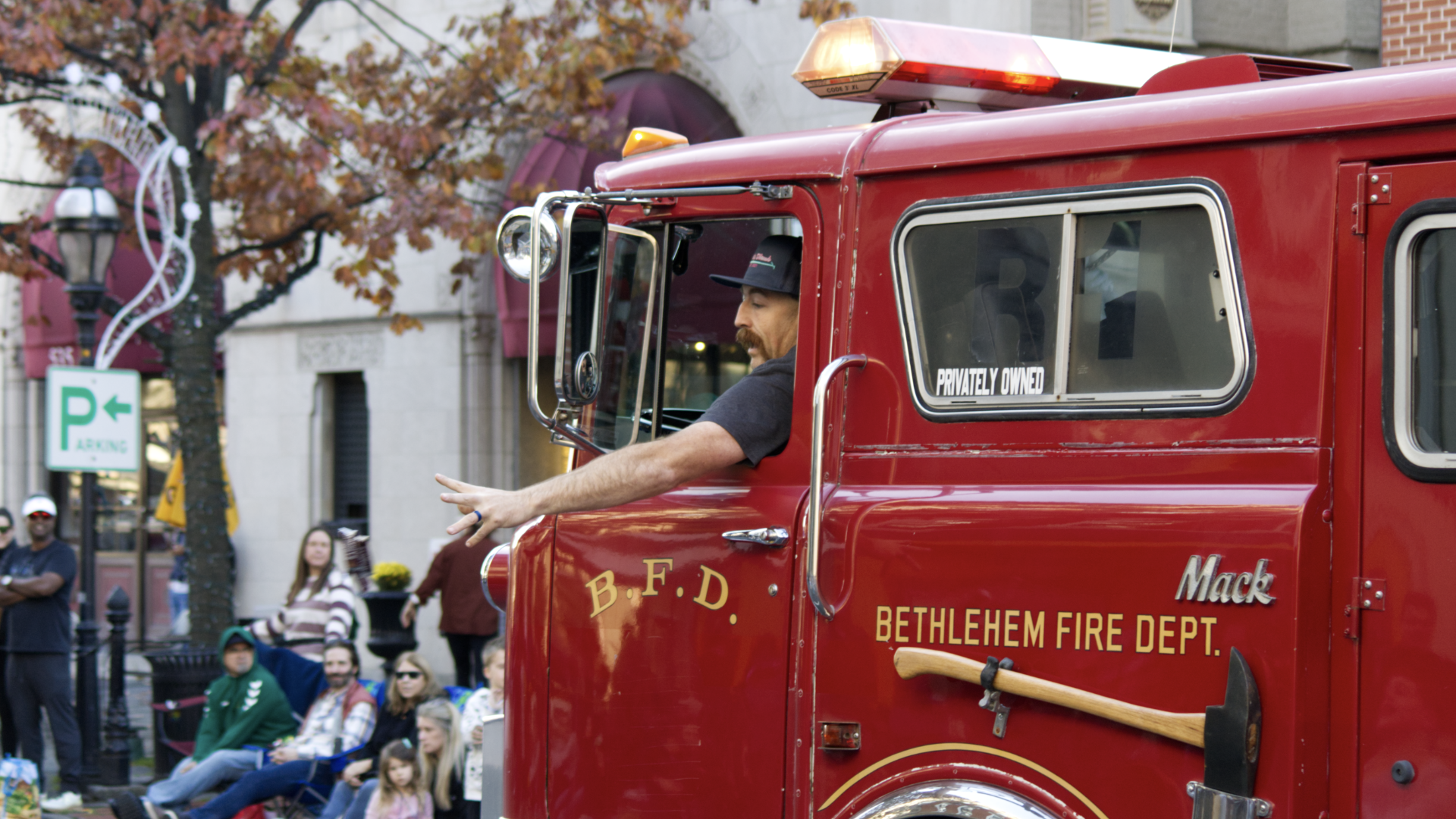 Hundreds of people and pets marched in the Bethlehem Halloween Parade on Sunday. Despite being rained out for its initial dat
