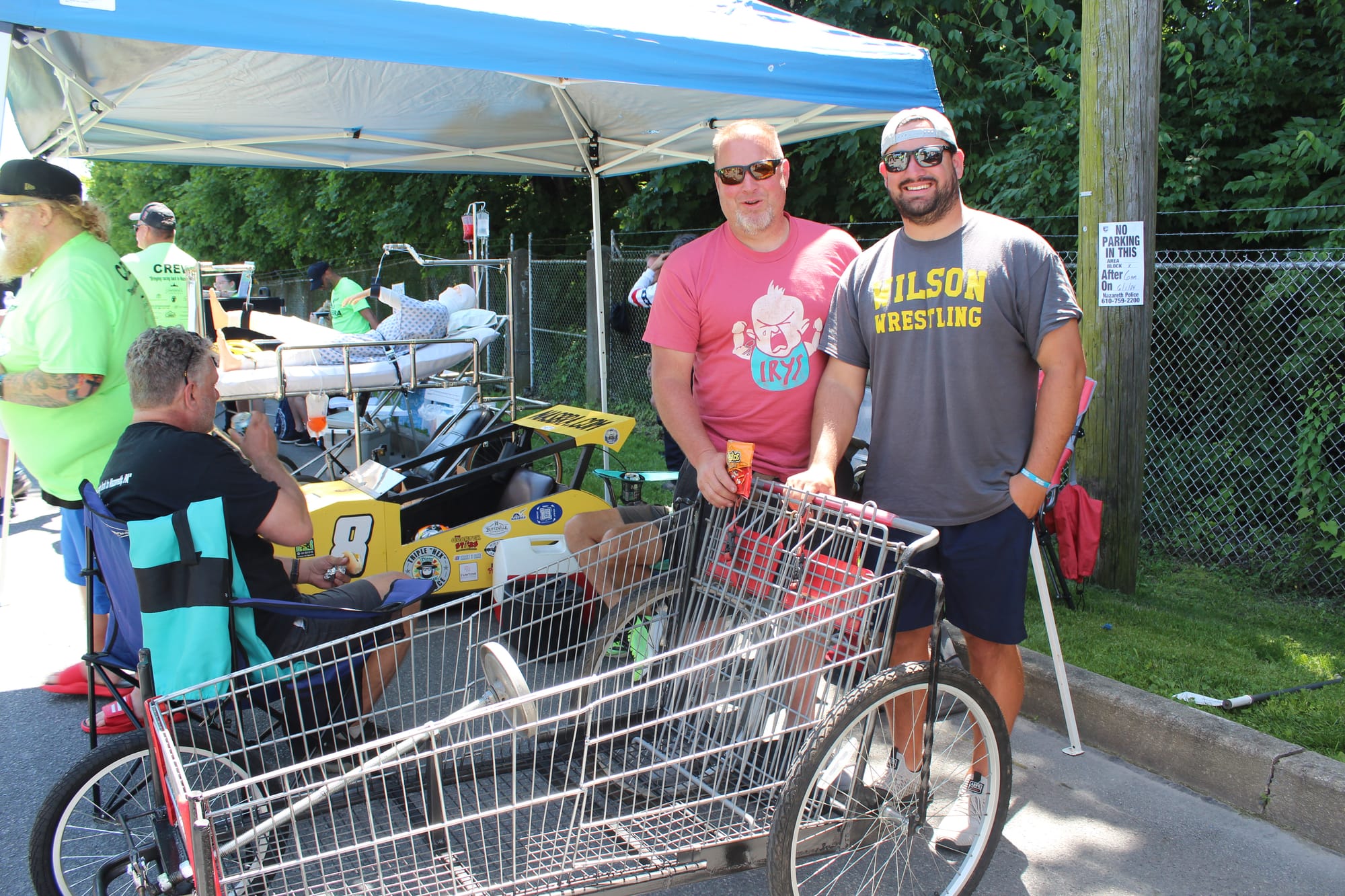 Organizers say 25 cars raced in the 7th iteration of the Nazareth Adult Soap Box Race, putting a spotlight on the area's raci