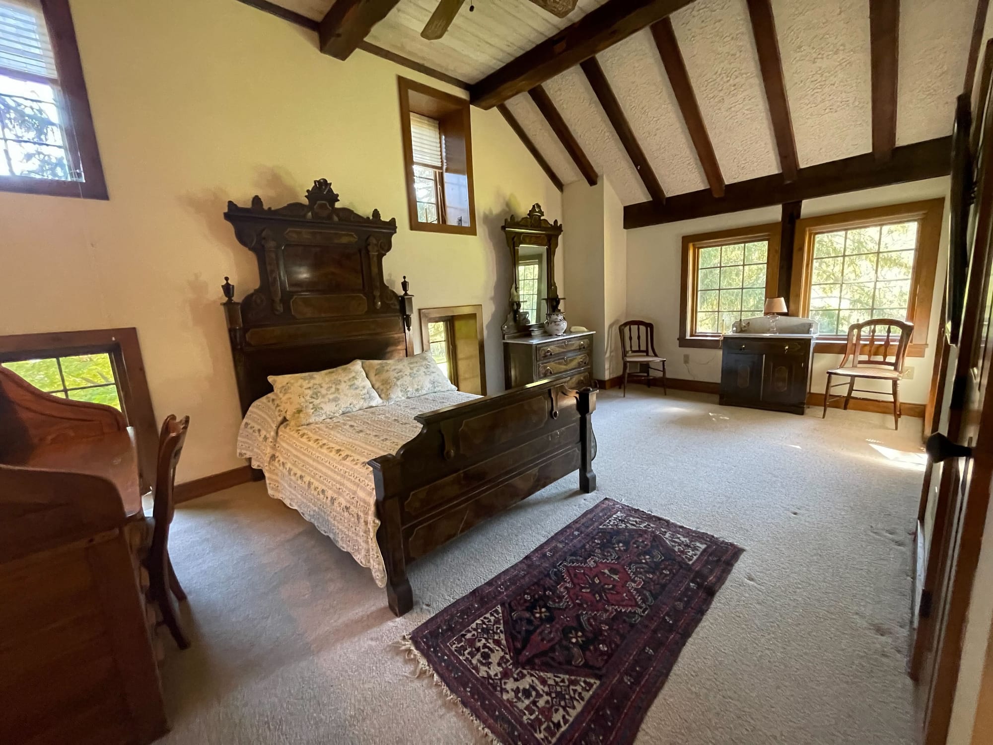 The primary bedroom