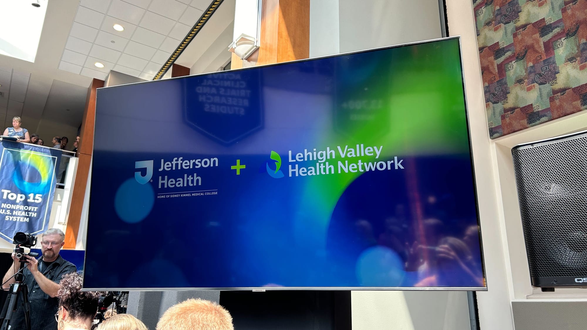 Lehigh Valley Health Newtork is planning a merger with Jefferson Health services