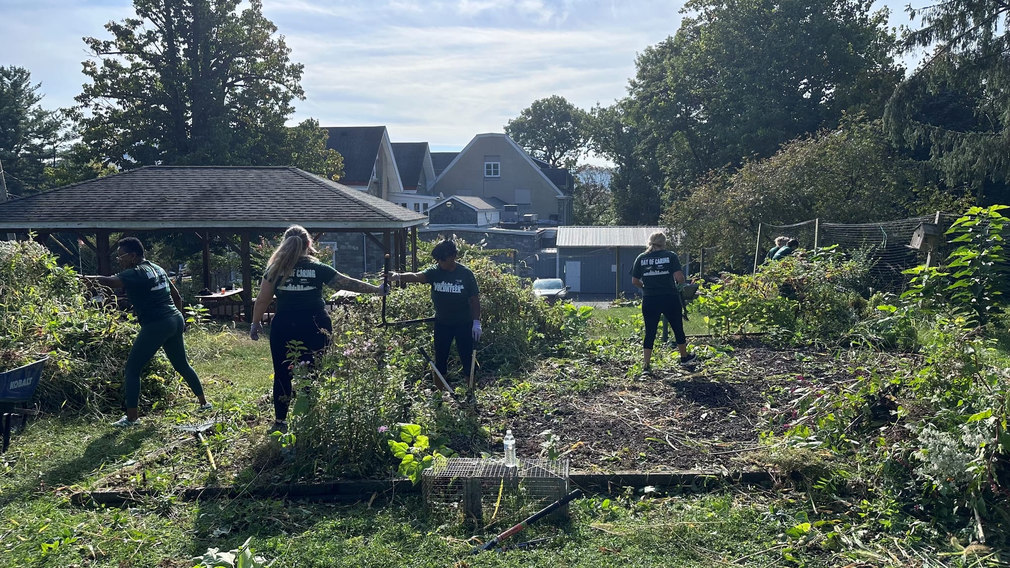 Officials from the Children's Home of Easton said it would have taken days, if not weeks, to address the work volunteers from