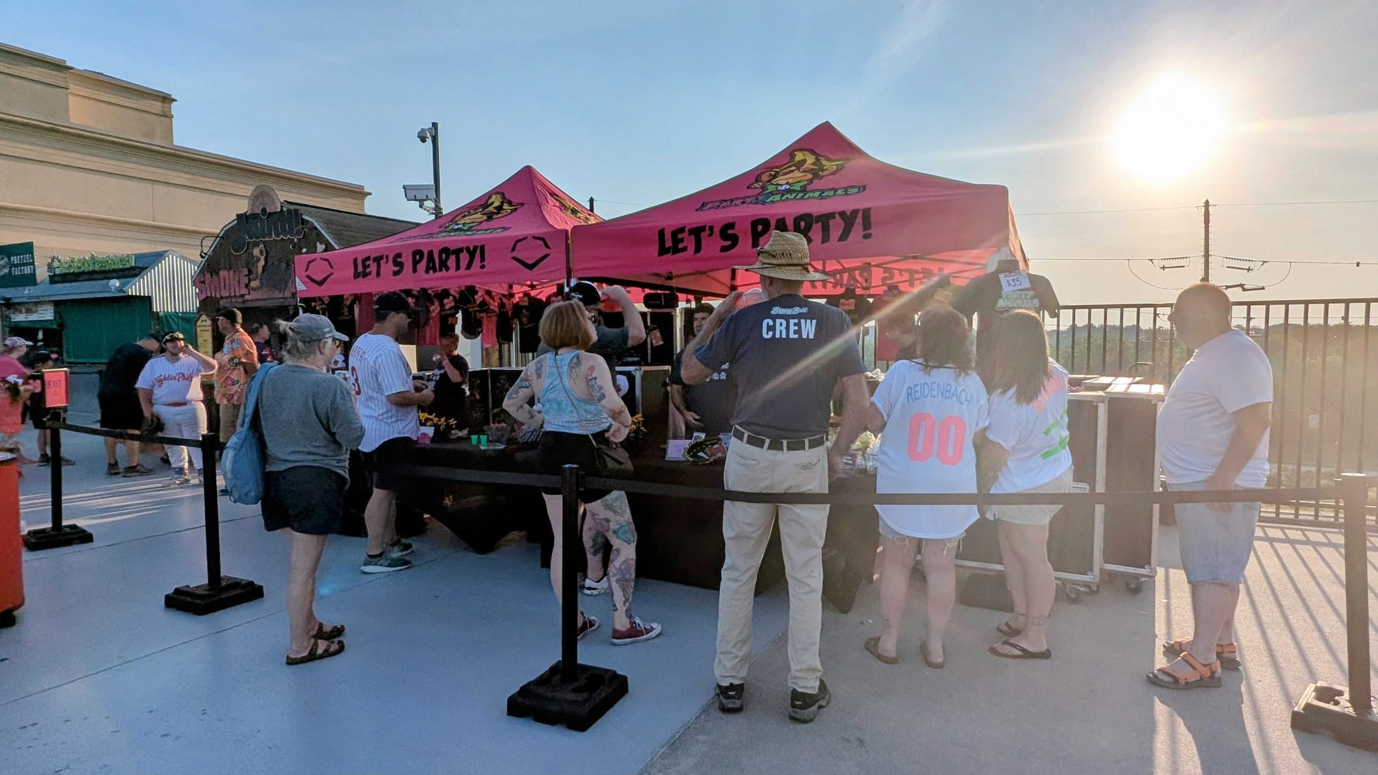 The Party Animals faced the Texas Tailgaters at Coca-Cola Park on Saturday, July 5, 2025.