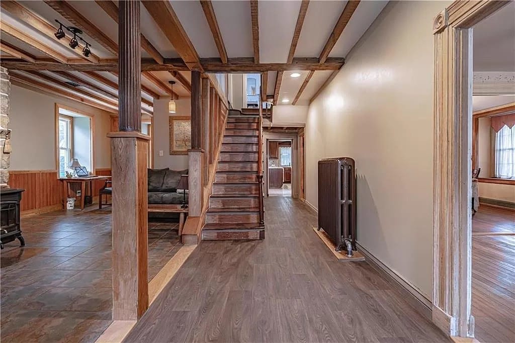 An 1800s farmhouse up for sale in the township has caught the eye of prospective buyers, and the internet.