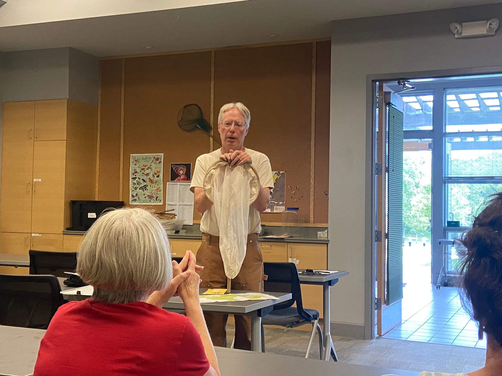 Officials at Jacobsburg Environmental Education Center on Wednesday held their annual "Monarch Madness" event for adults. Vol