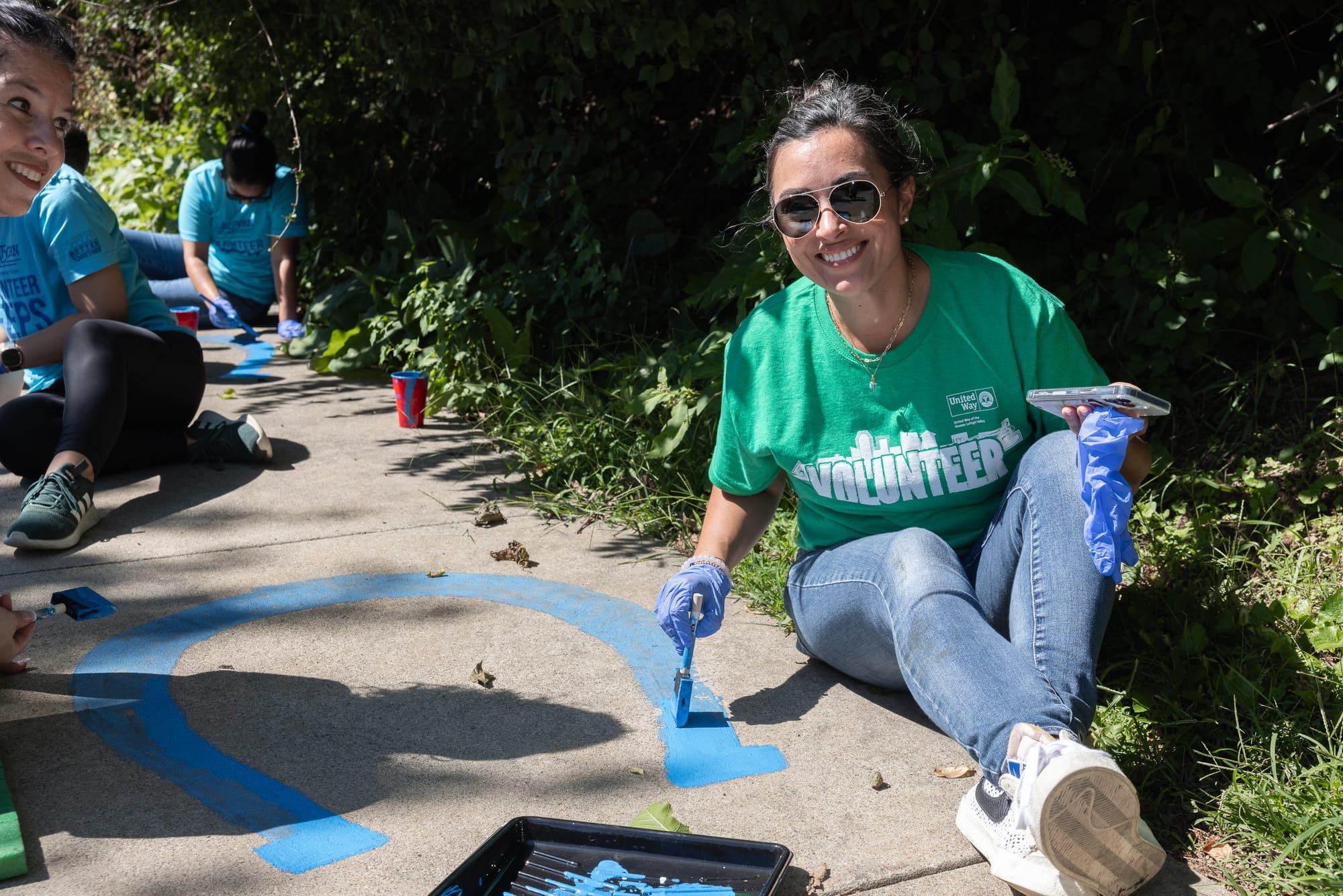 Volunteers were working during the United Way's 30th annual Day of Caring on Sept. 14, 2023.