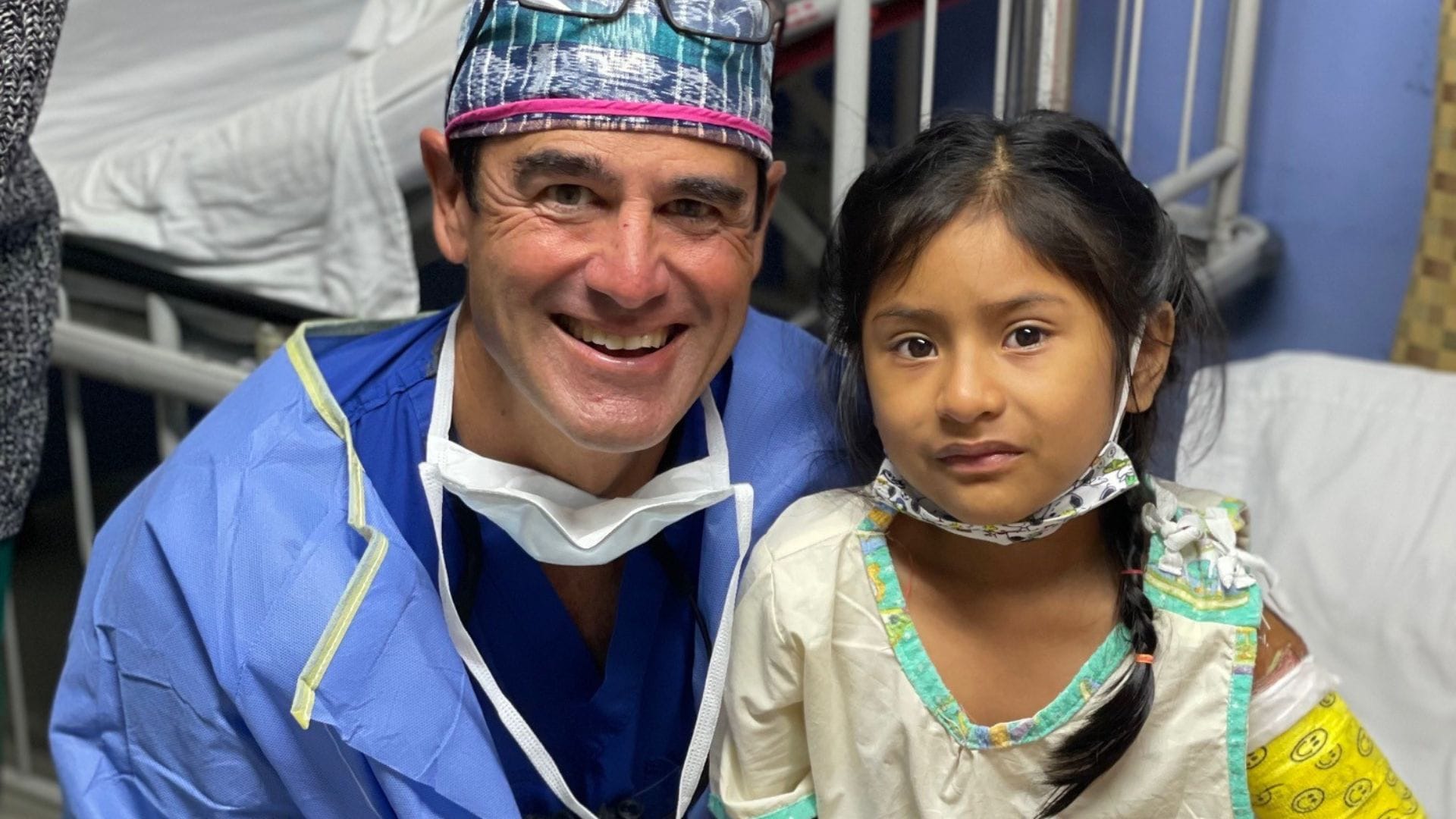 Pictures from past mission trips where Dr. Talsania performed free surgeries in Guatemala.