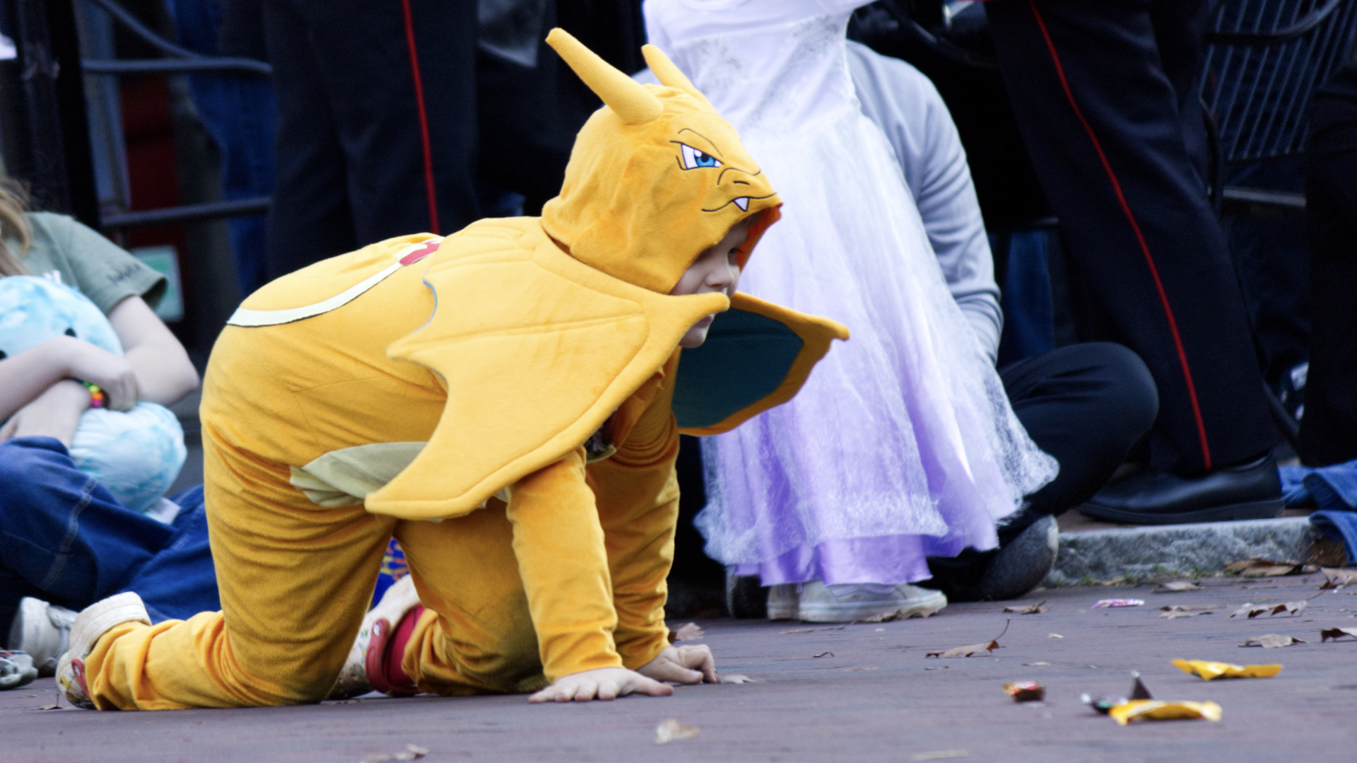 Hundreds of people and pets marched in the Bethlehem Halloween Parade on Sunday. Despite being rained out for its initial dat