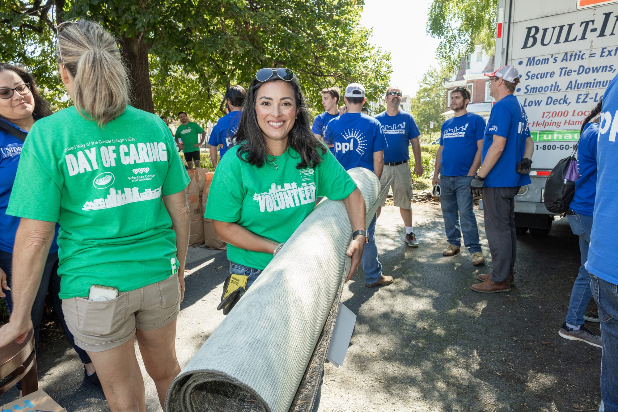 Volunteers were working during the United Way's 30th annual Day of Caring on Sept. 14, 2023.