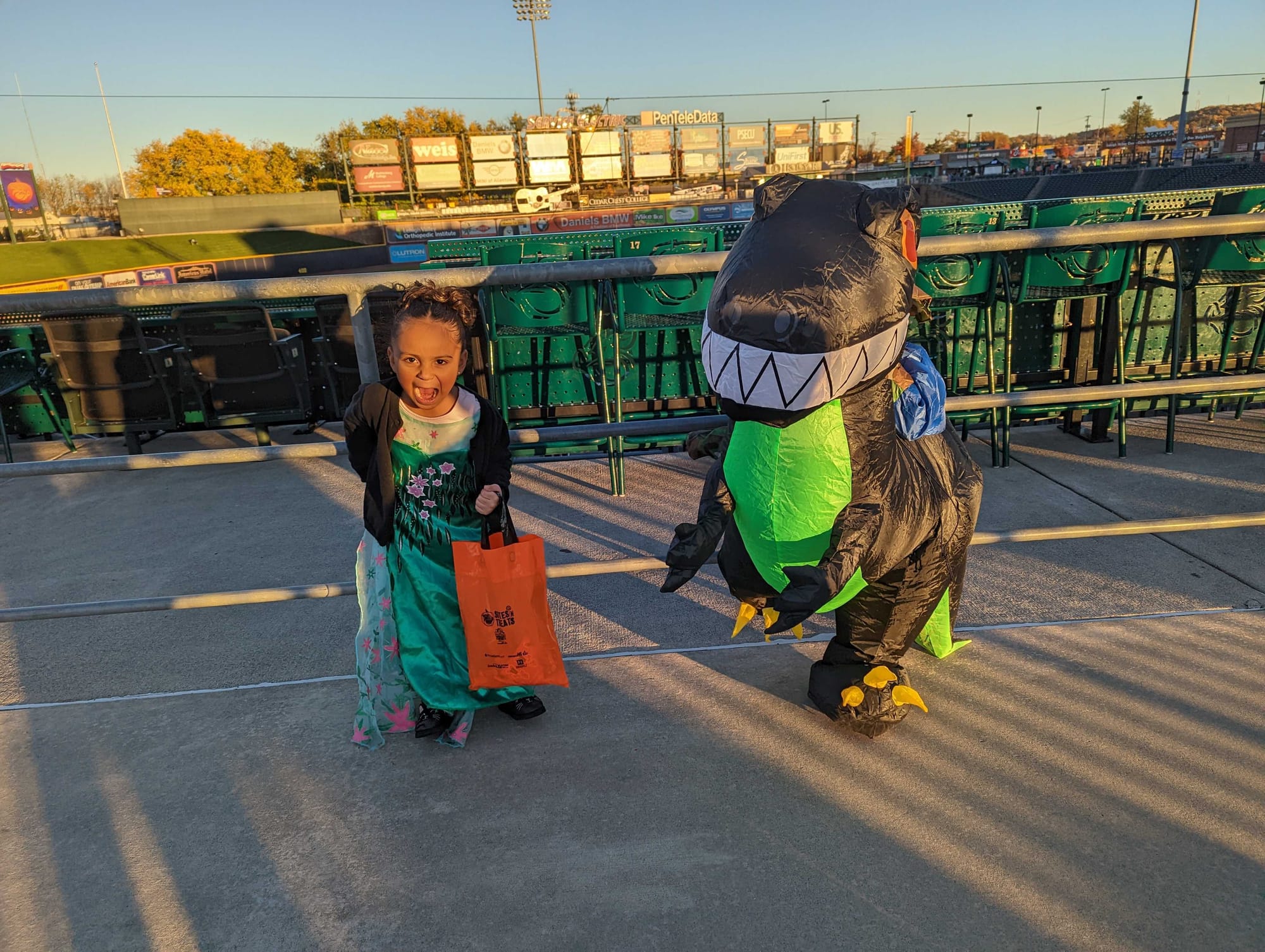 More than 800 children were able to trick-or-treat through Coca-Cola Park at the annual Suites N Treats event on Thursday, Oc