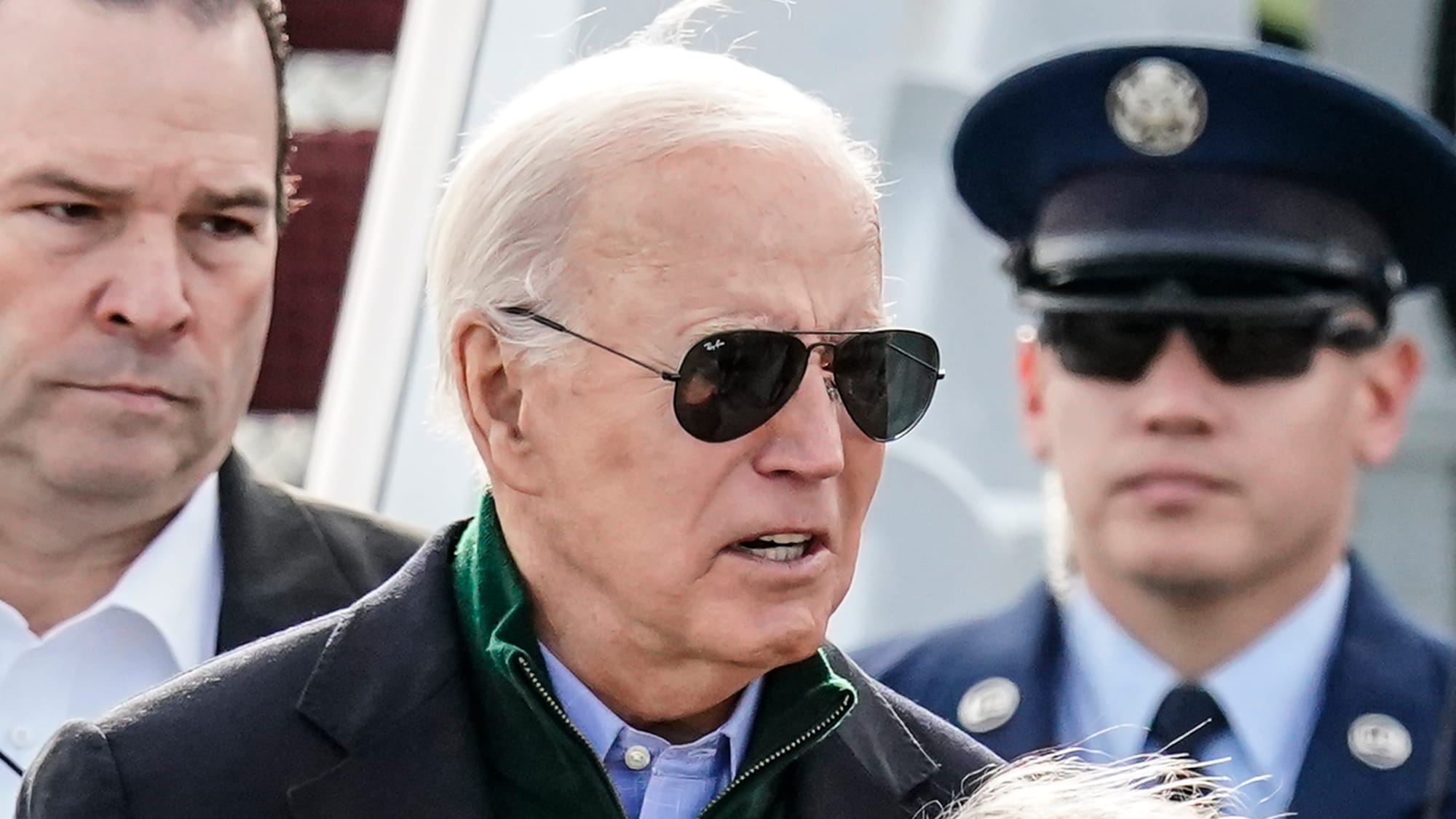 President Biden lands at LVIA. President Joseph Biden lands at Lehigh Valley International Airport on Friday, January 12, 202